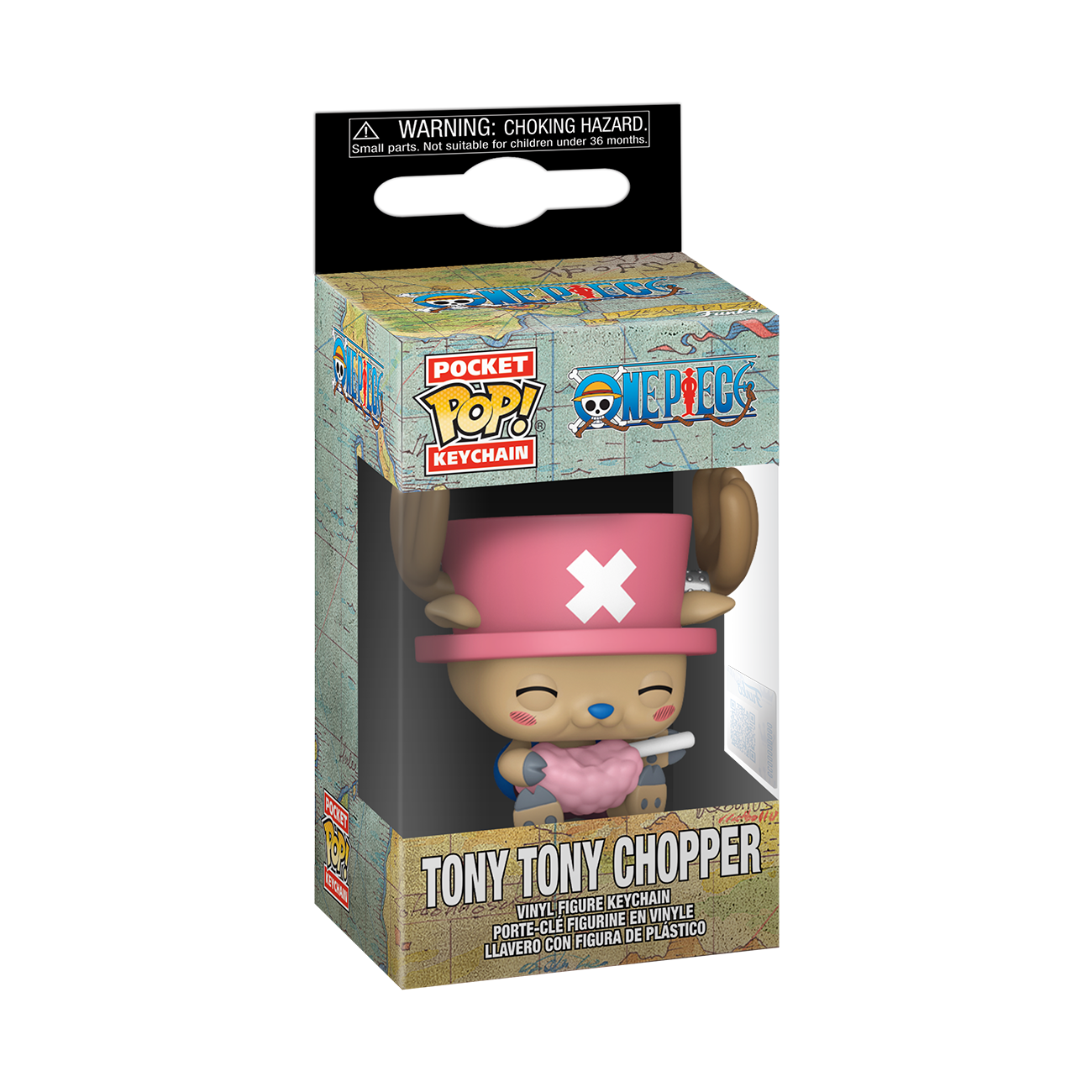 Pop! Keychain Tony Tony Chopper with Cotton Candy