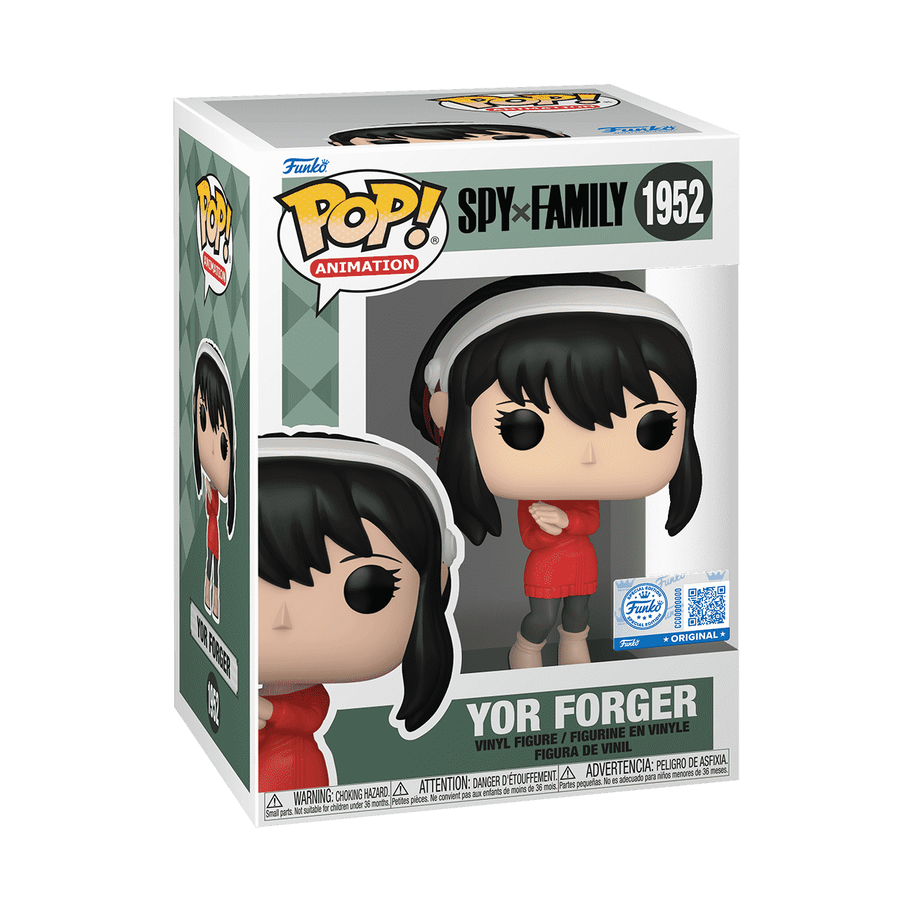 Pop! Yor Forger (Red Sweater Dress)