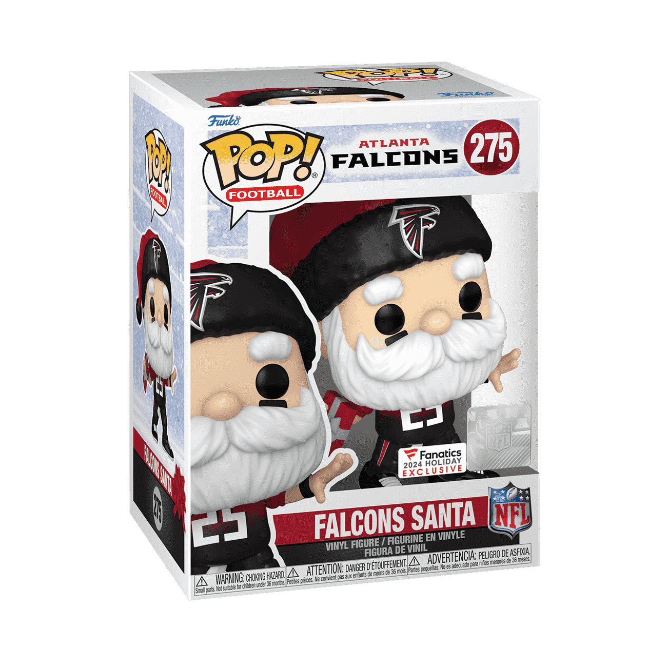 Pop! Falcons Santa (Throwing)