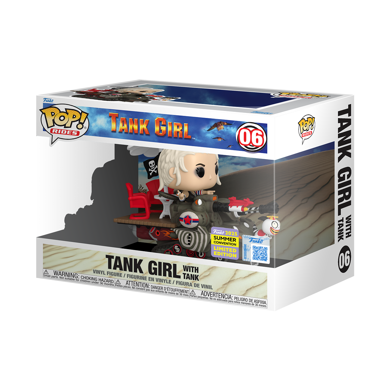 Pop! Rides Deluxe Tank Girl with Tank