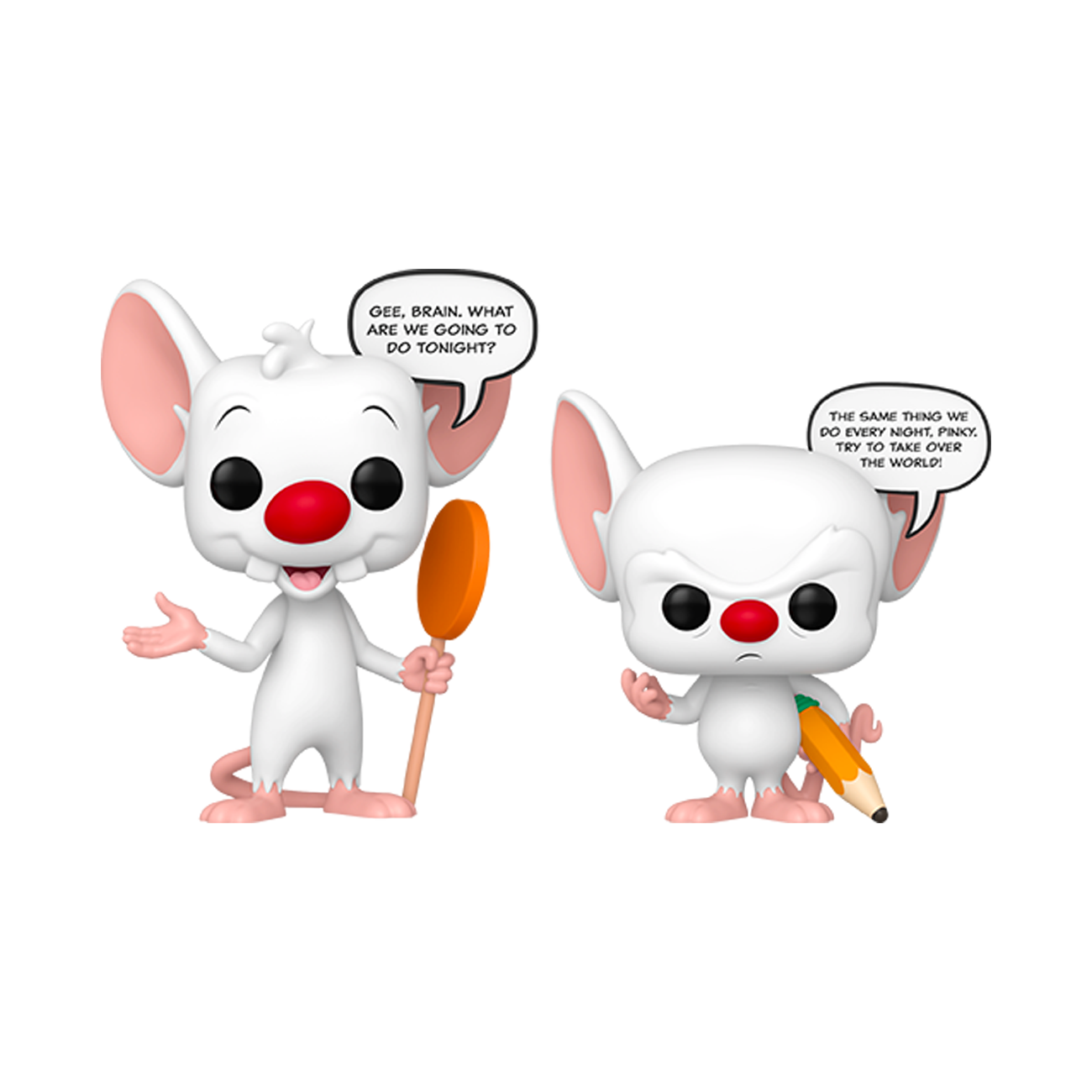 Pop! Pinky & the Brain 2-Pack (Glow)