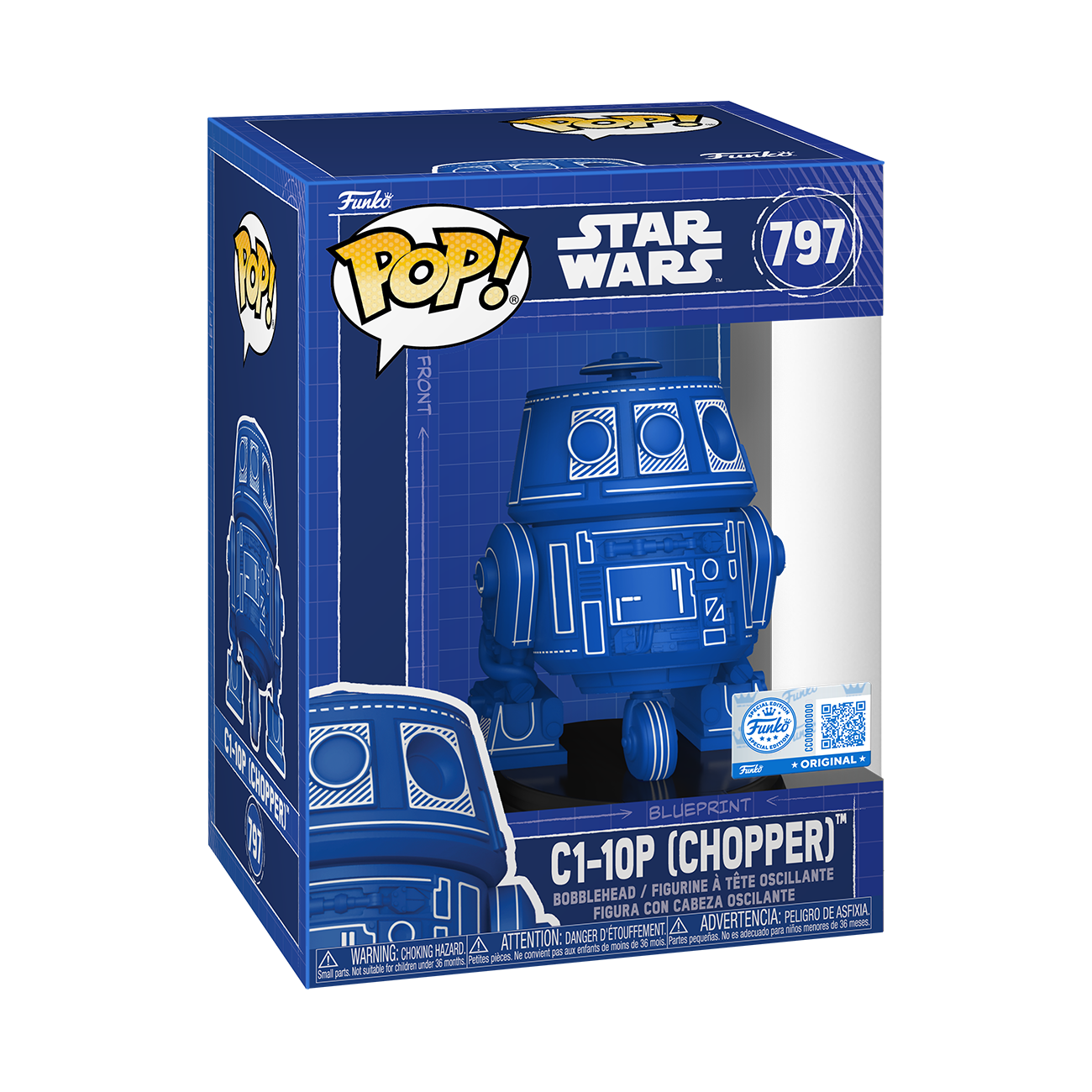 Pop! C1-10P (Chopper) (Blueprint Deco)