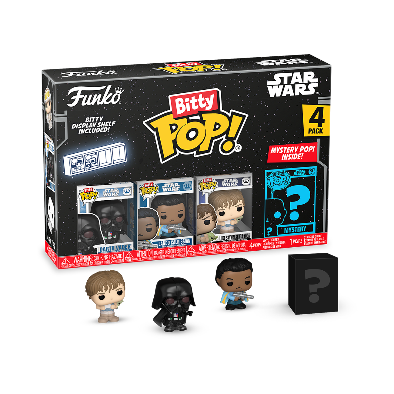 Bitty Pop! Star Wars The Empire Strikes Back 4-Pack Series 4