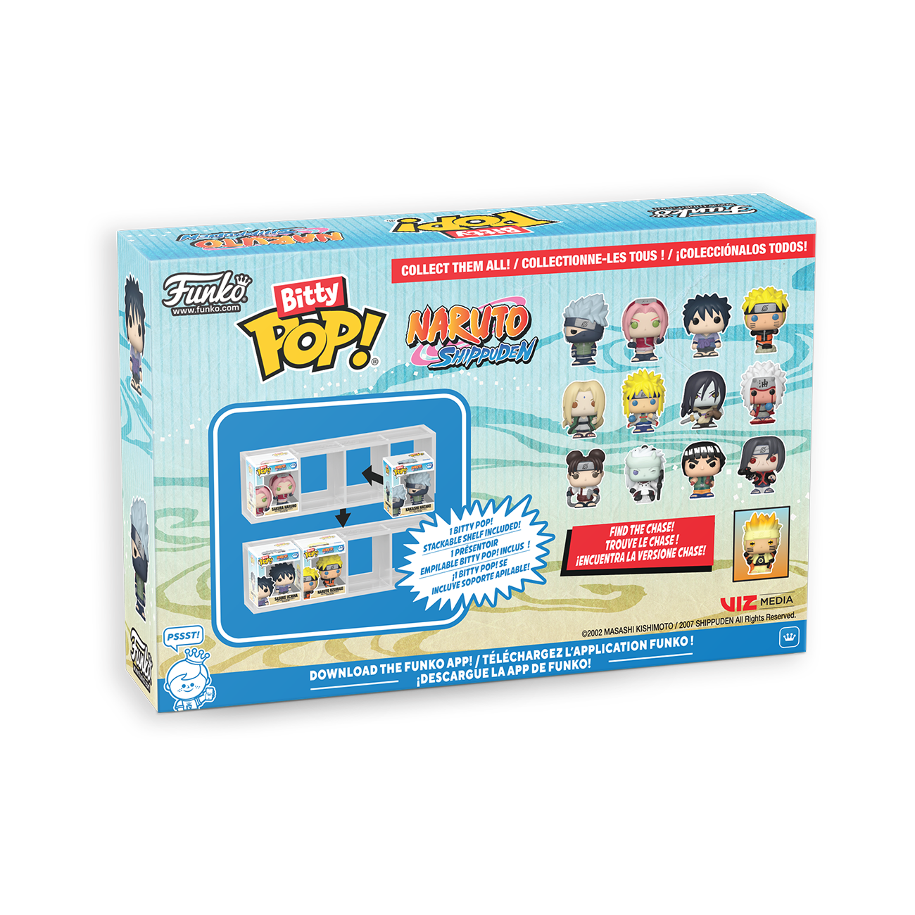 Bitty Pop! Naruto 4-Pack Series 3