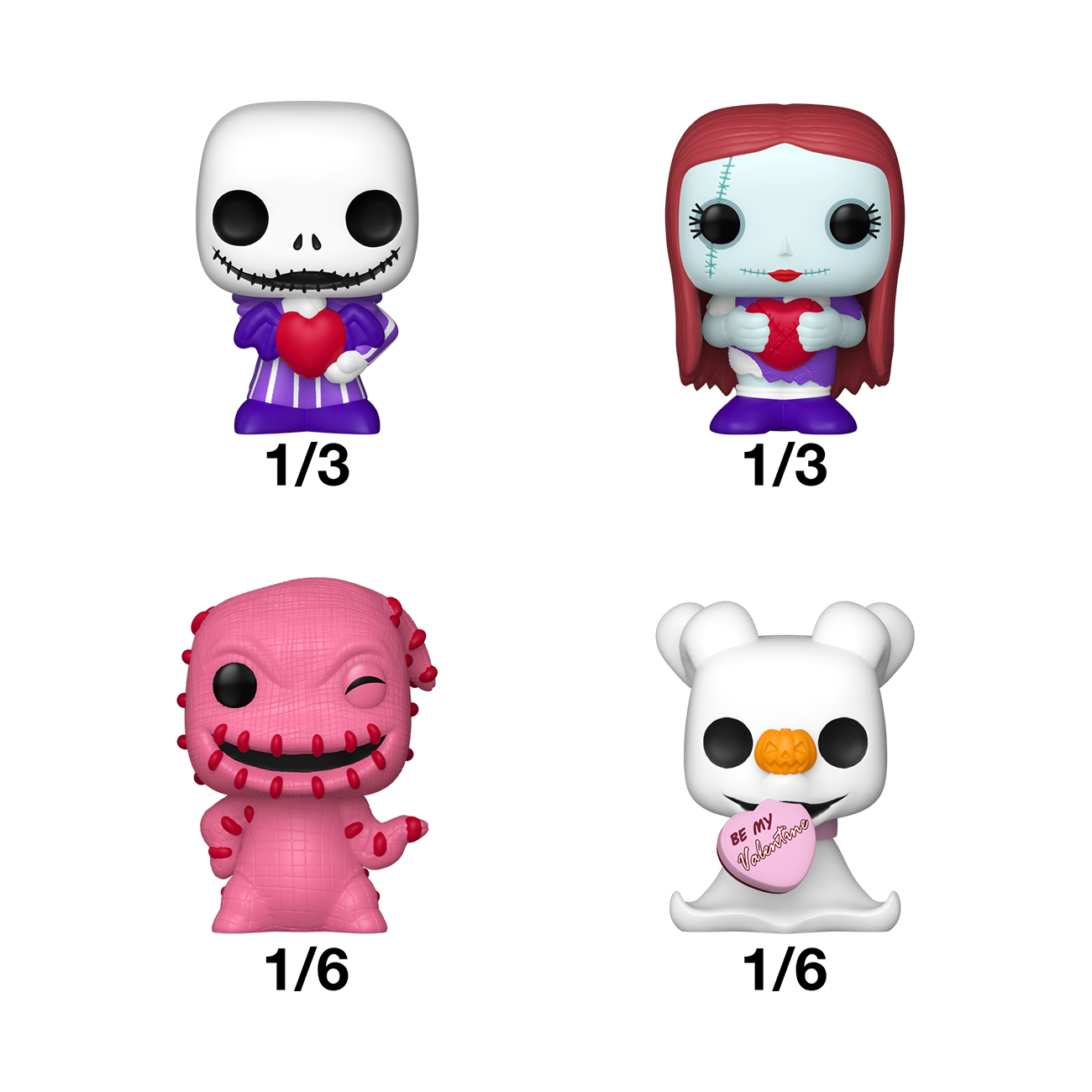 Mystery Bitty Pop! The Nightmare Before Christmas (Valentine’s Day)