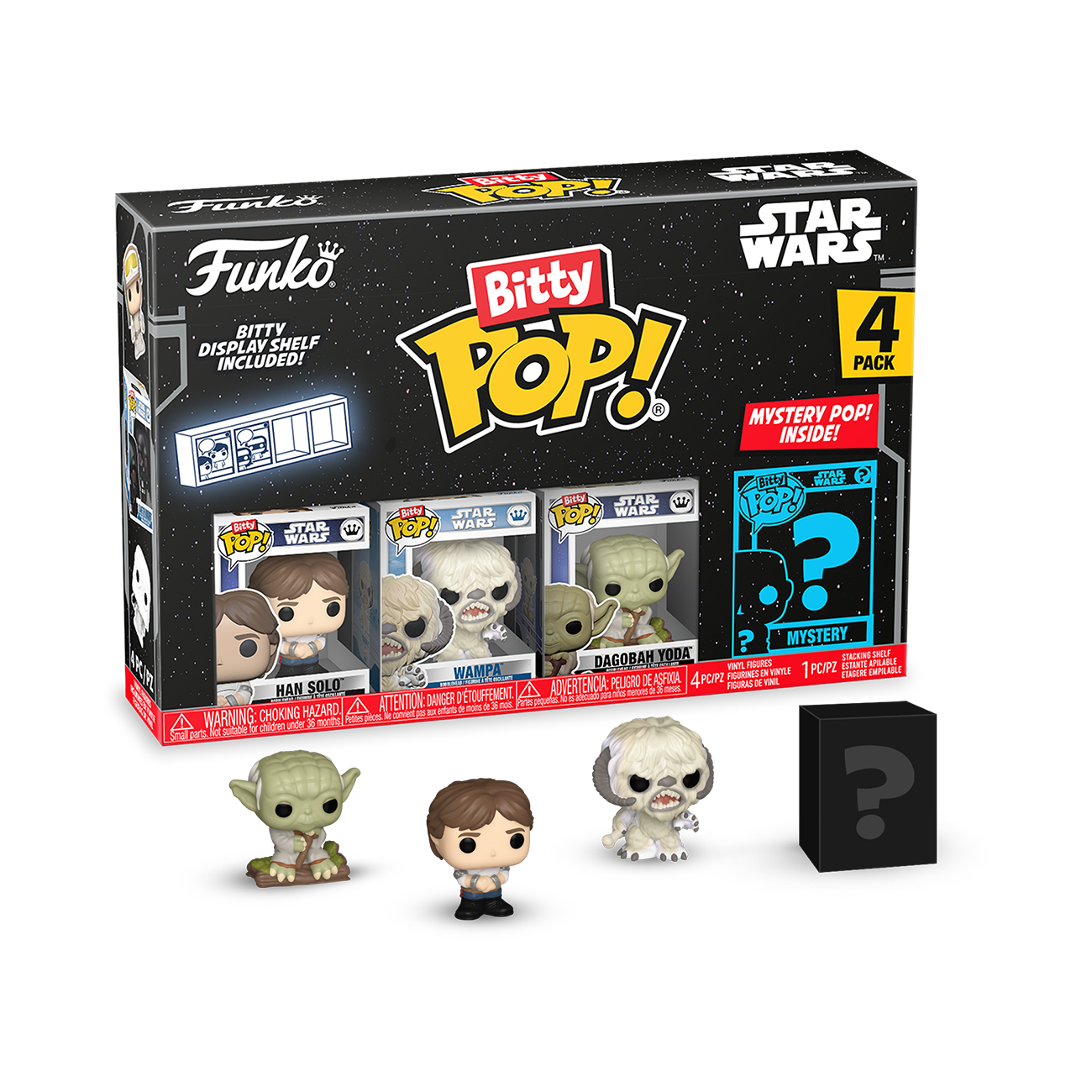 Bitty Pop! Star Wars The Empire Strikes Back 4-Pack Series 3
