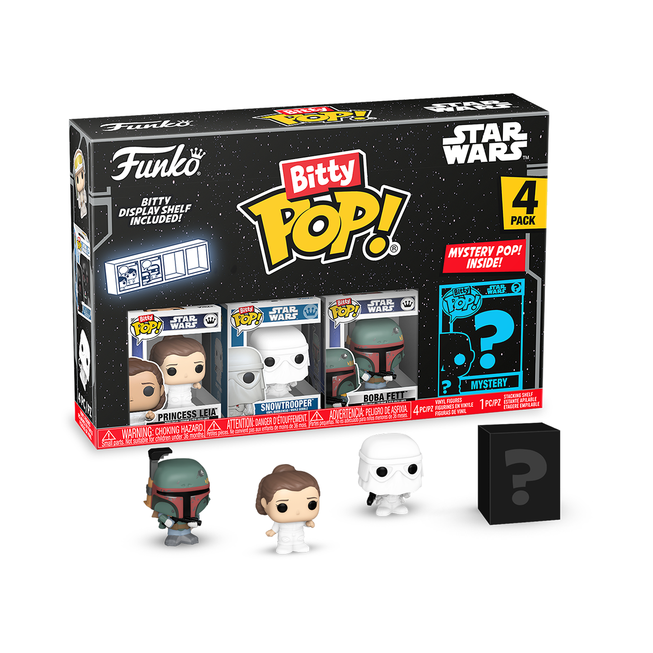 Bitty Pop! Star Wars The Empire Strikes Back 4-Pack Series 2