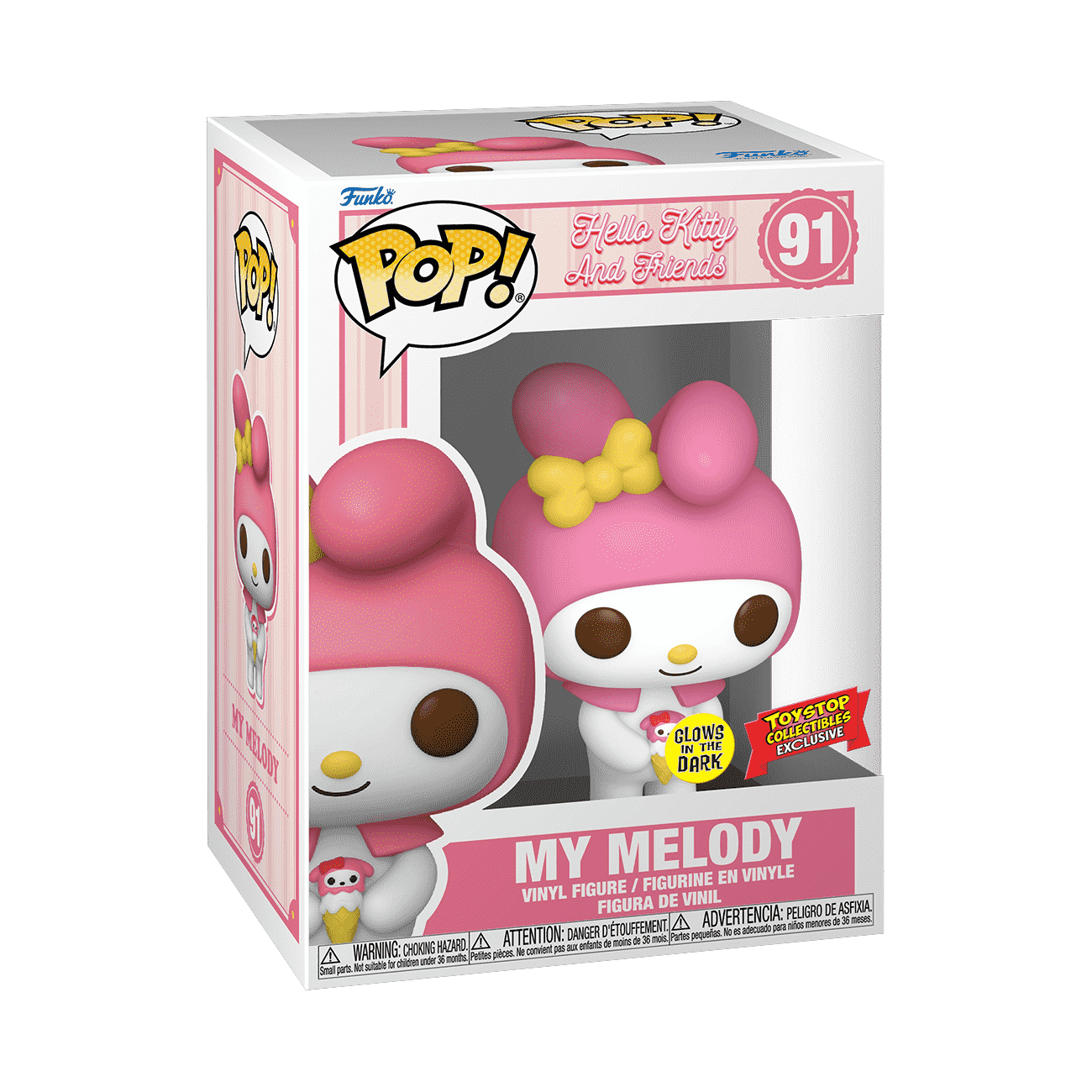 Pop! My Melody with Ice Cream (Glow)