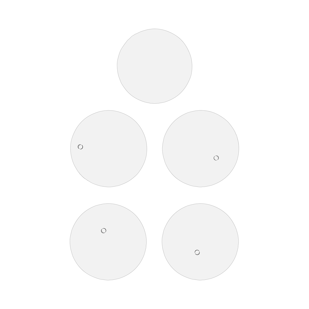 Variety Pop! Stand Bases 10-Pack