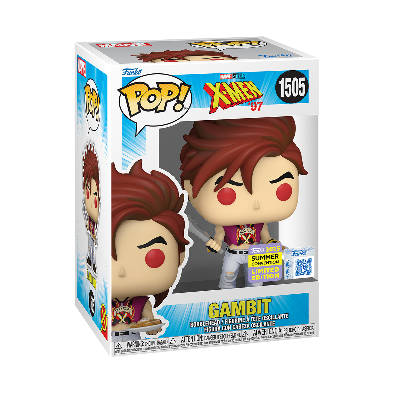 Pop! Gambit with Beignets (X-Men '97)