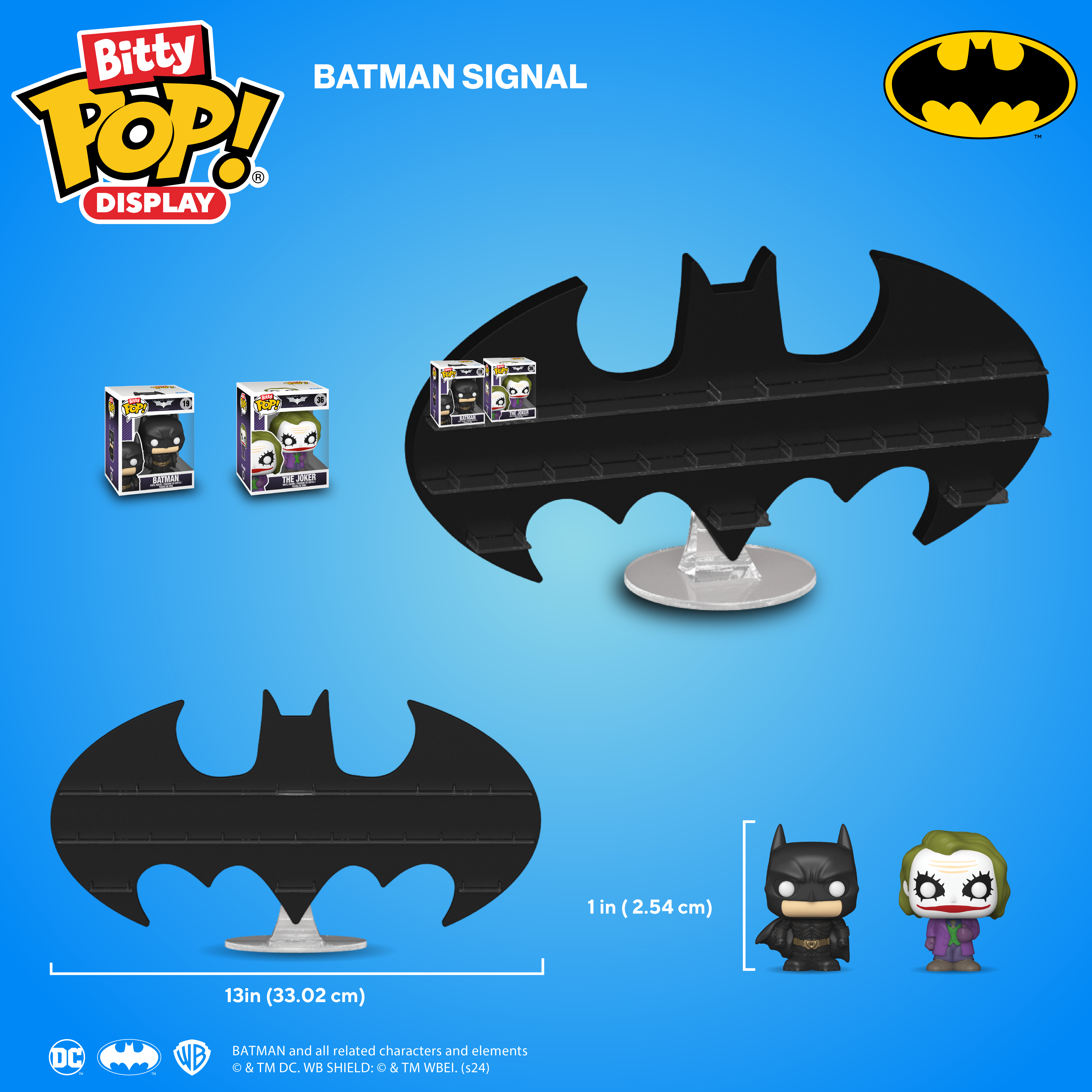 Bitty Pop! Display Bat-Signal