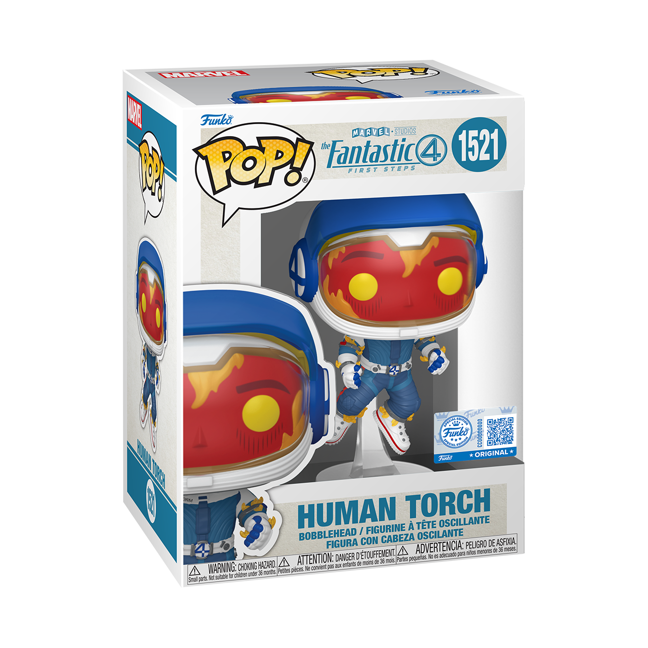 Pop! Human Torch (Space Suit) (Fantastic Four: First Steps)