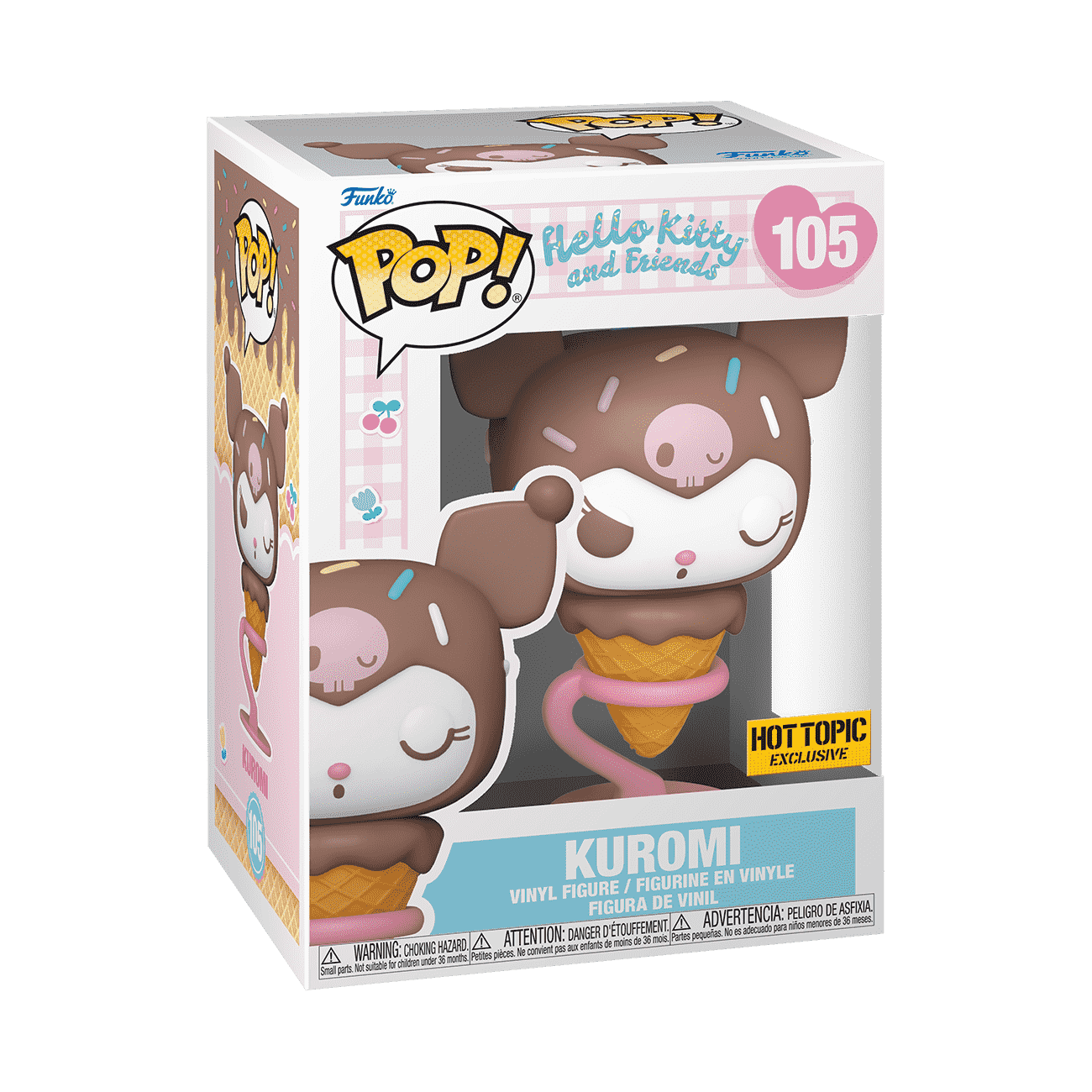 Pop! Kuromi as Ice Cream Cone