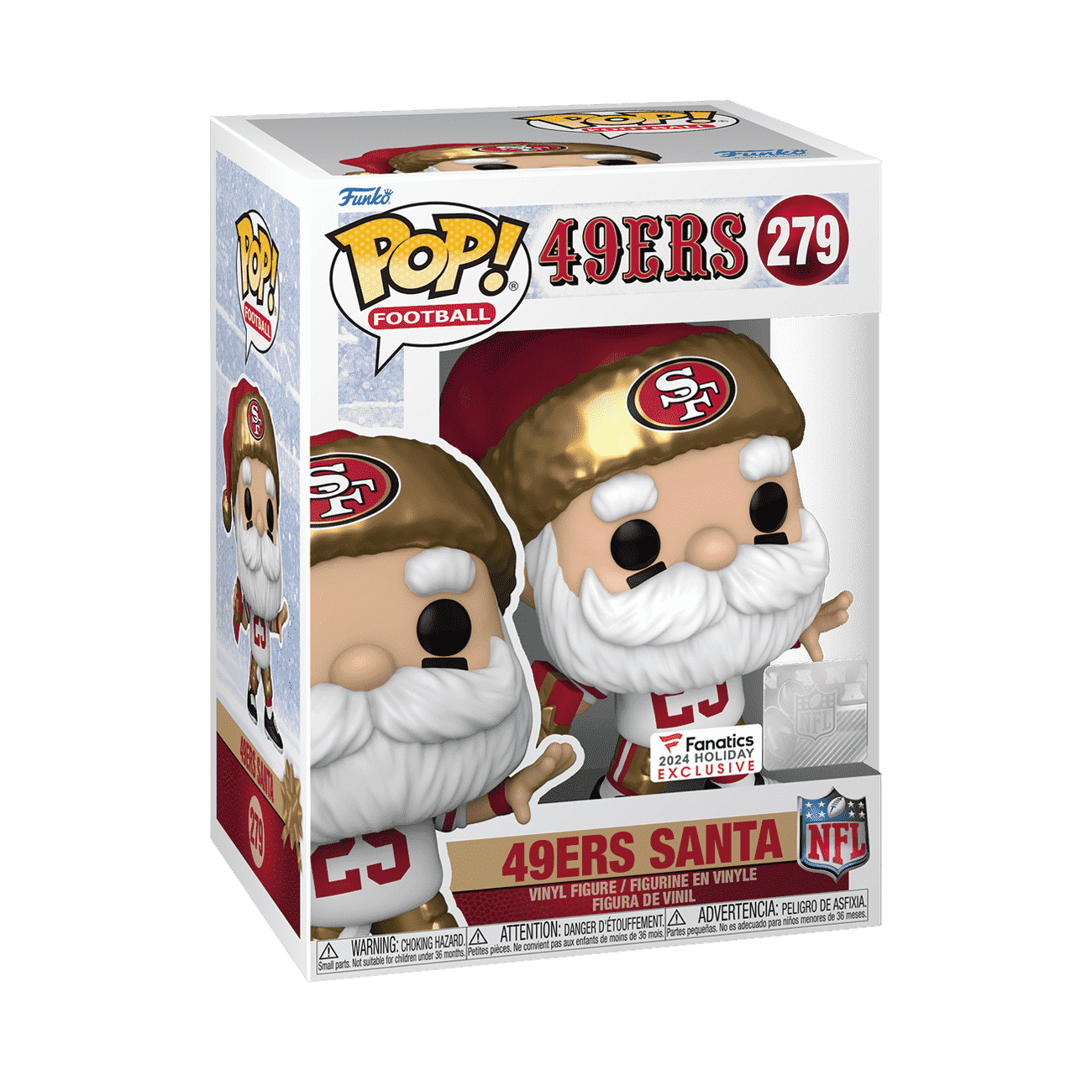 Pop! 49ers Santa (Throwing)