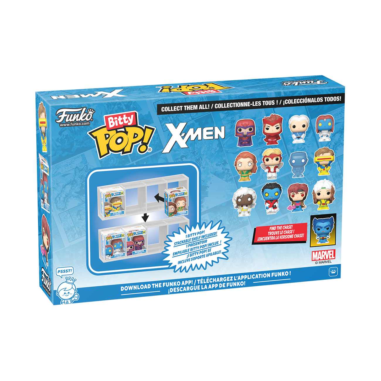 Bitty Pop! X-Men 4-Pack Series 2