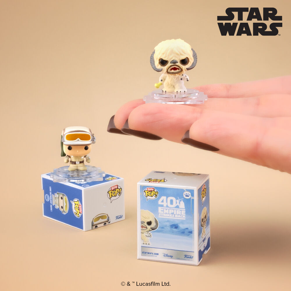 Bitty Pop! Luke Skywalker & Wampa 2-Pack
