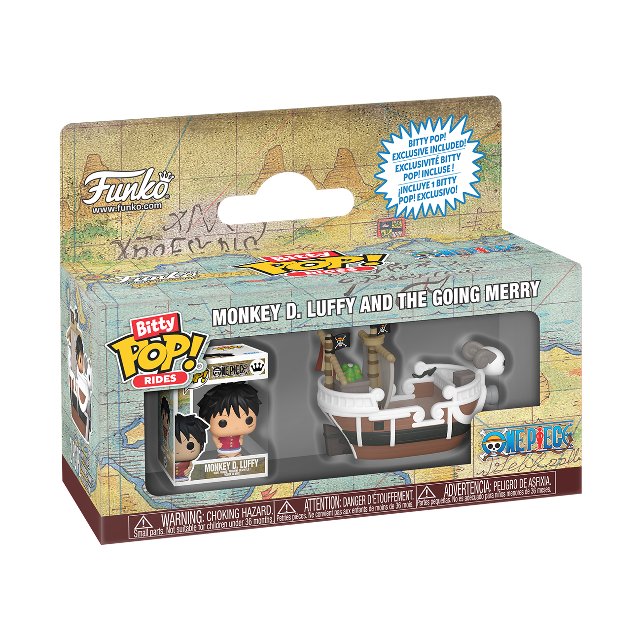 Bitty Pop! Rides Monkey D. Luffy and the Going Merry
