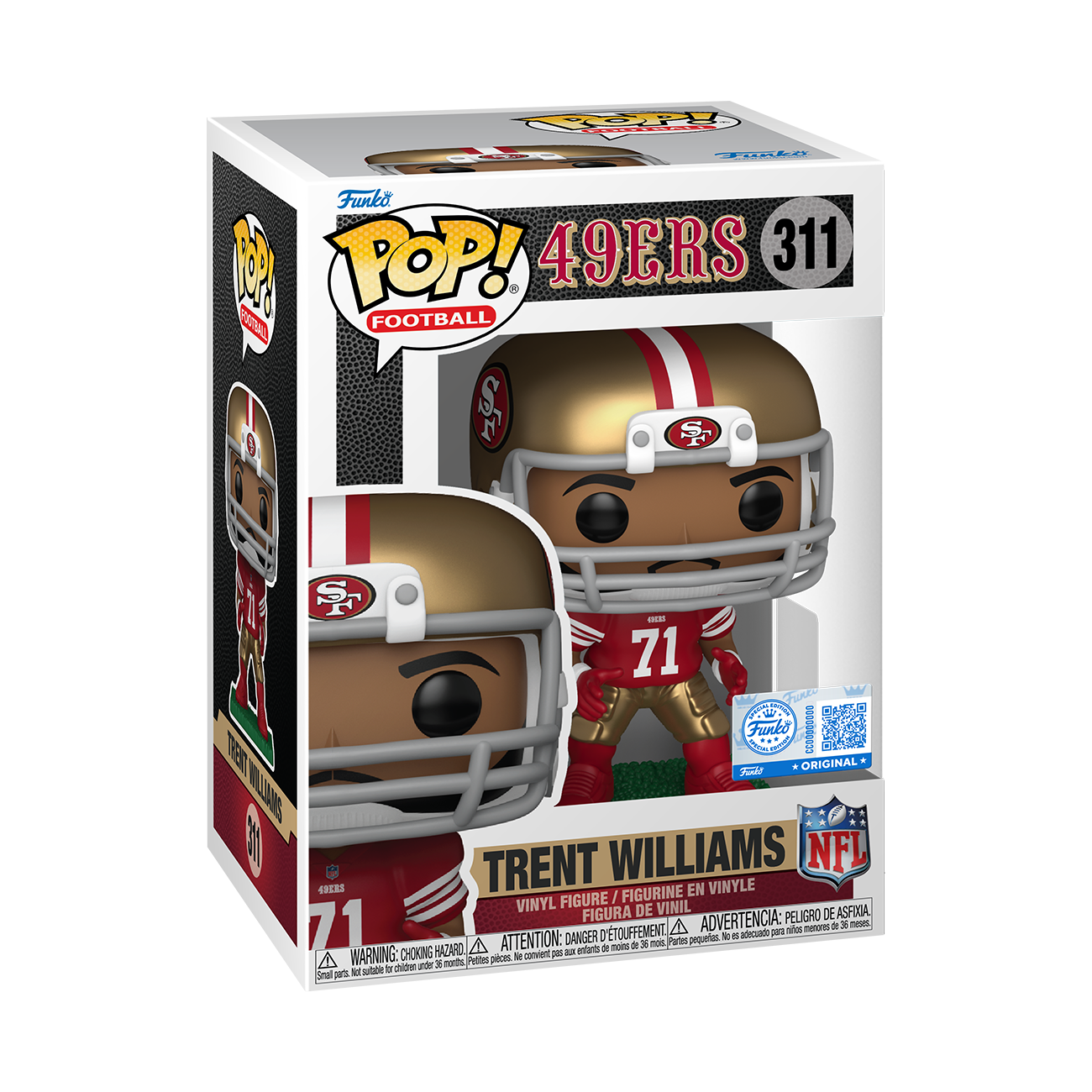 Pop! Trent Williams