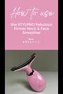 Stylpro Fabulous Firmer LED Massaging Neck and Face Smoother Device
