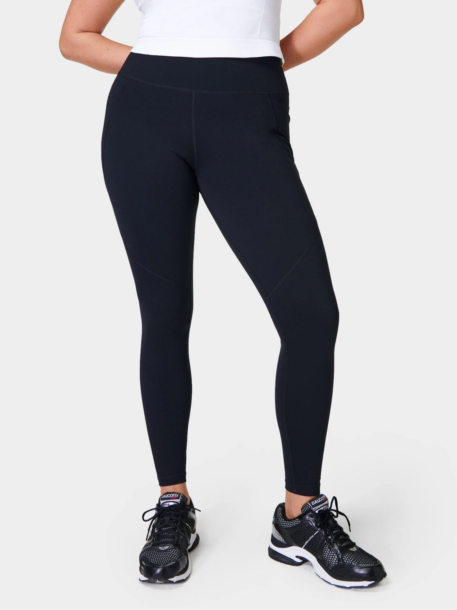 Sweaty Betty Black Full Length Power Workout Leggings