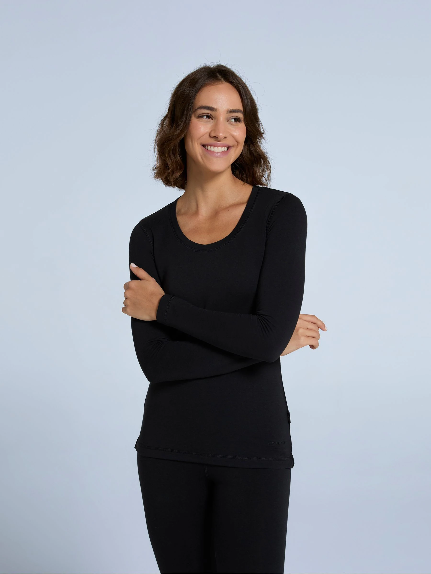 Animal Black Blaze Base Layer Top