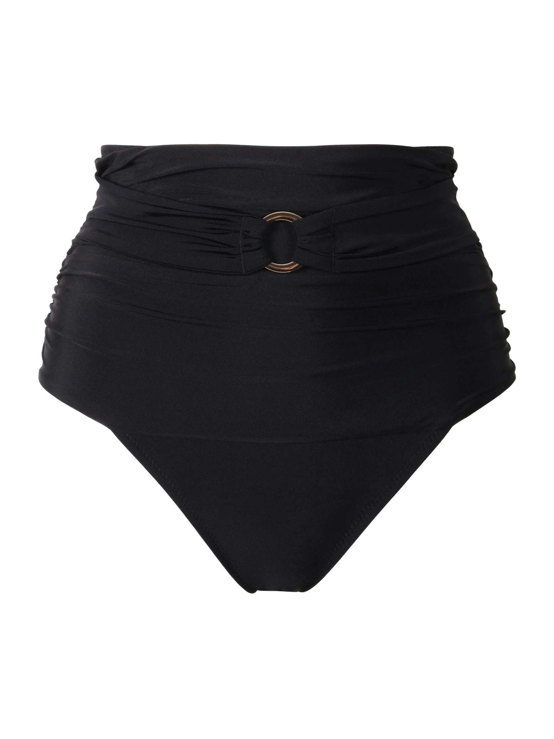 Pour Moi Black High Waist Samoa Bikini Bottoms