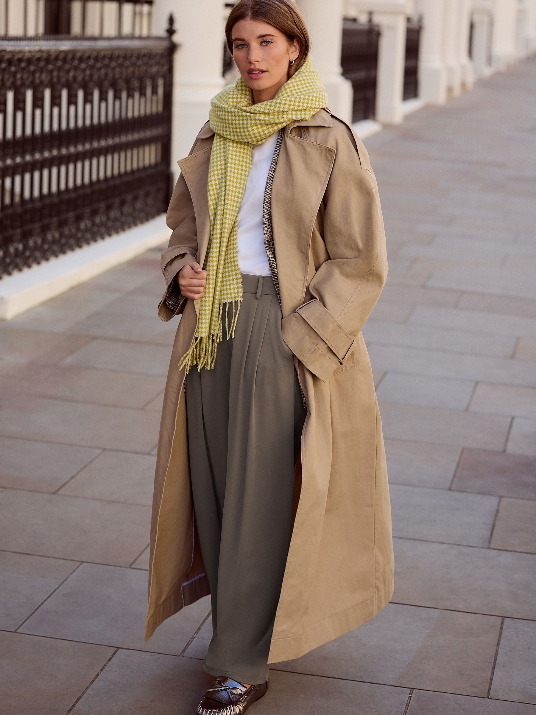 Sand N. Premium Trench Coat