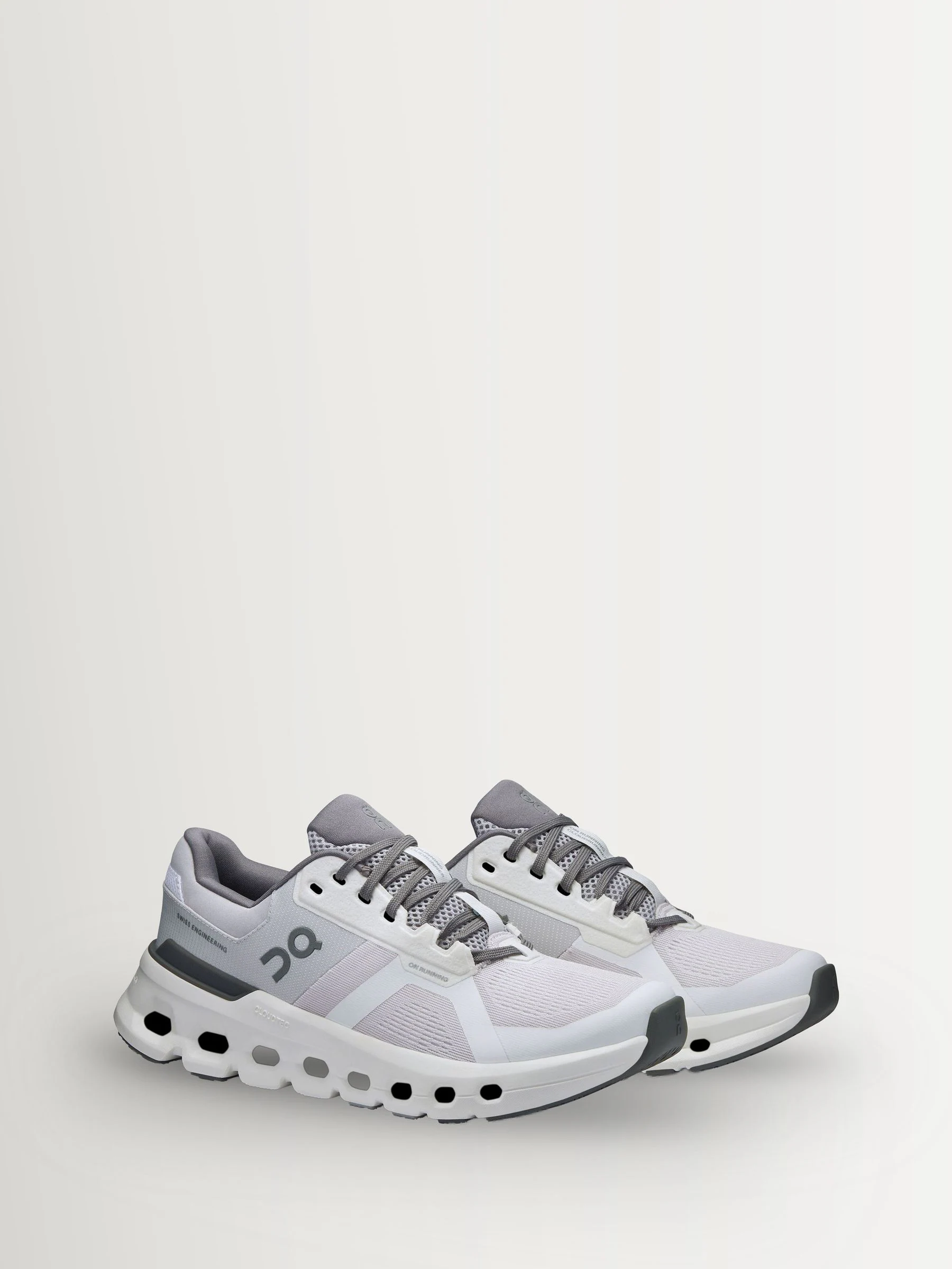 On White/Black Cloudrunner 2 Running Trainers