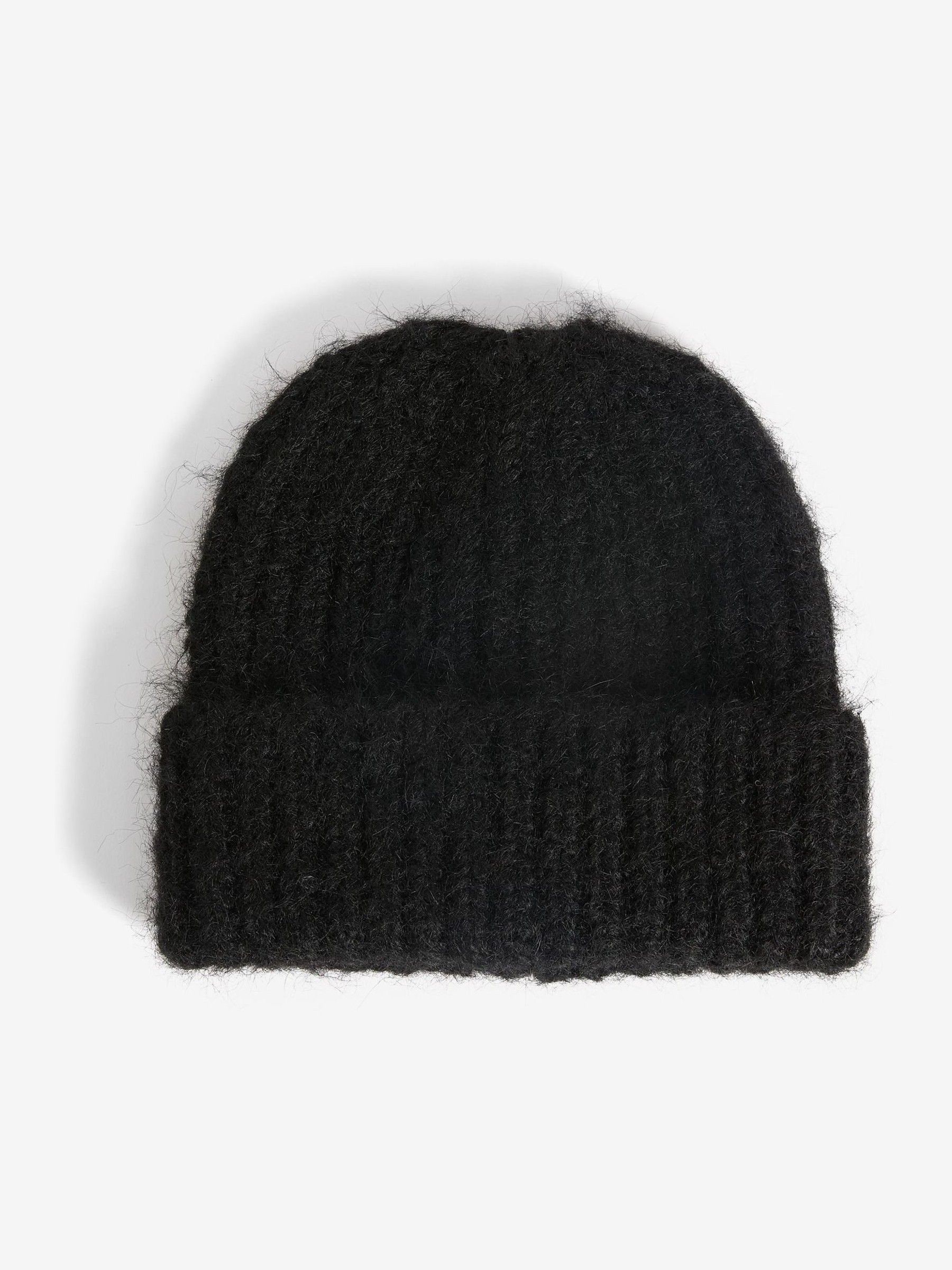 Friends Like These Black Cosy Knitted Beanie Hat