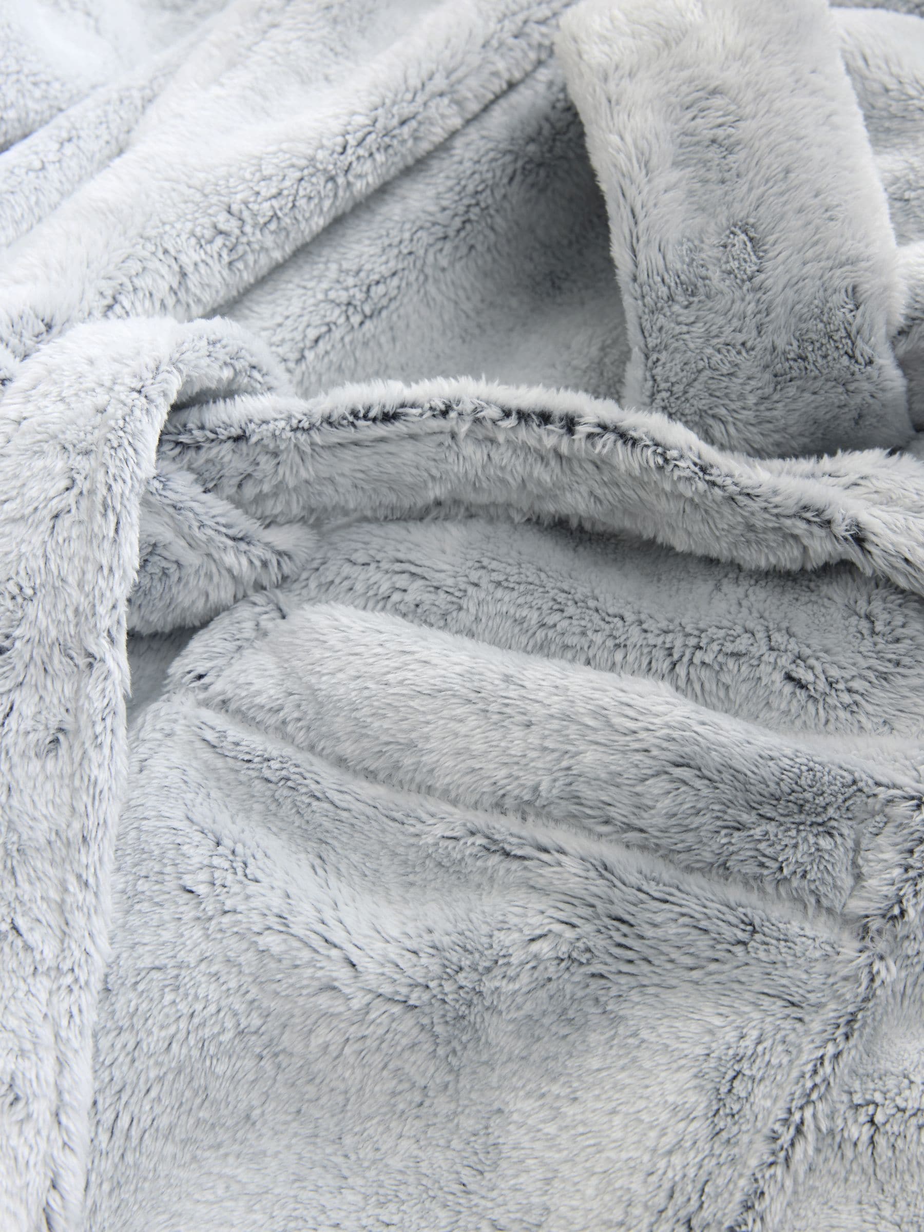 Grey Snow Dressing Gown