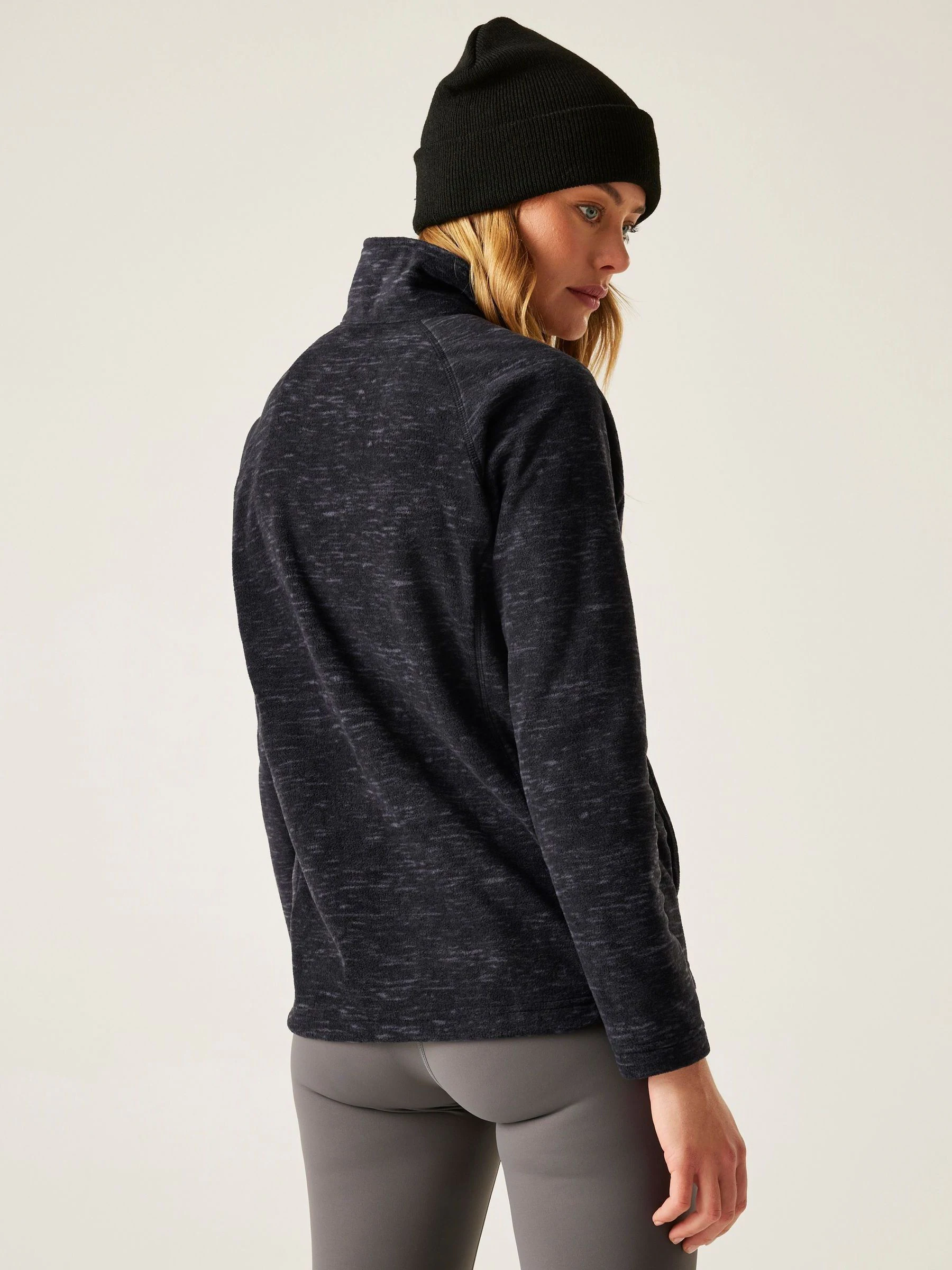 Regatta Black Mayse Full Zip Fleece