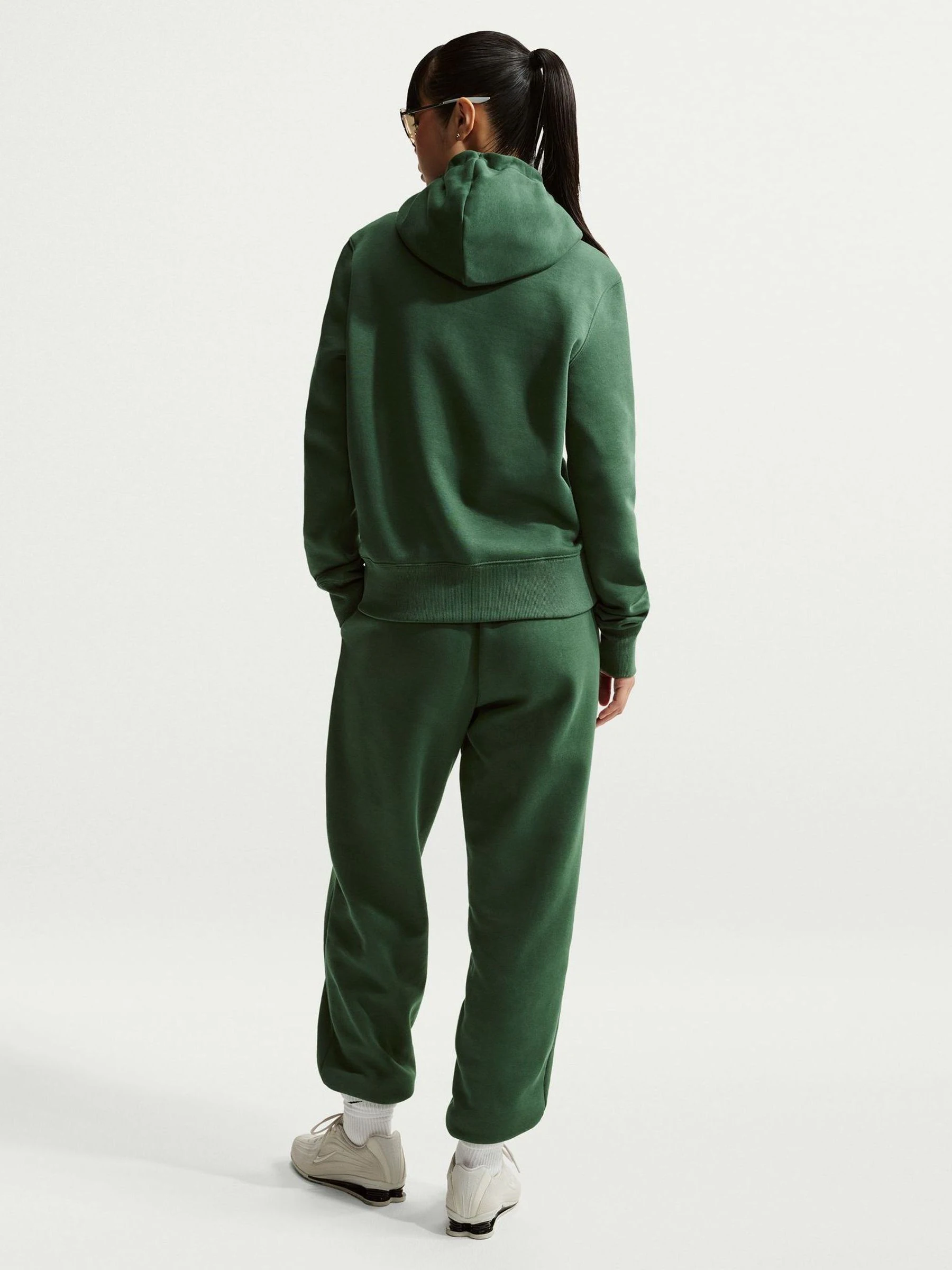 Nike Green Oversized Phoenix Fleece High Waisted Joggers