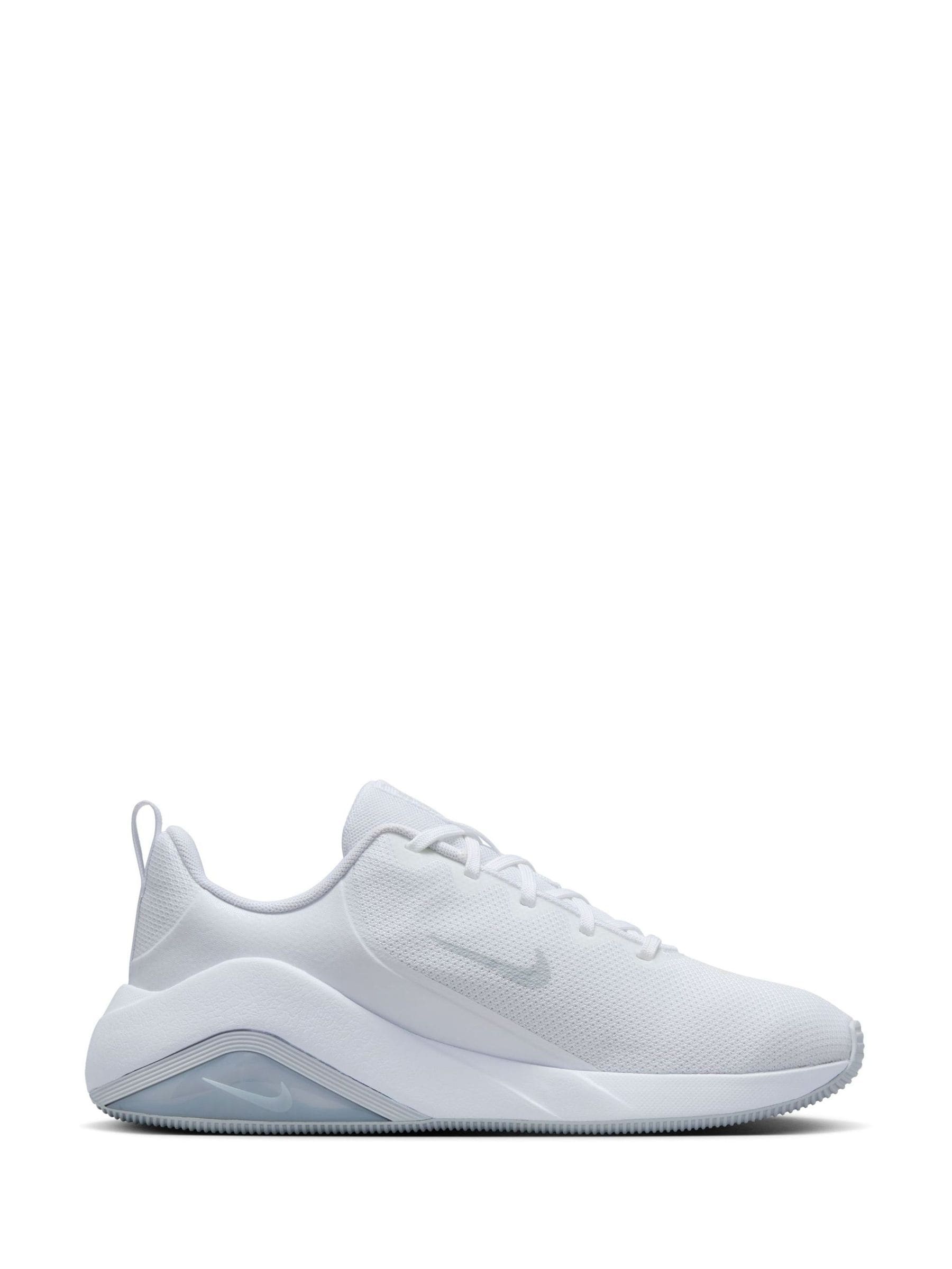 Nike White Platinum Bella 7 Workout Trainers