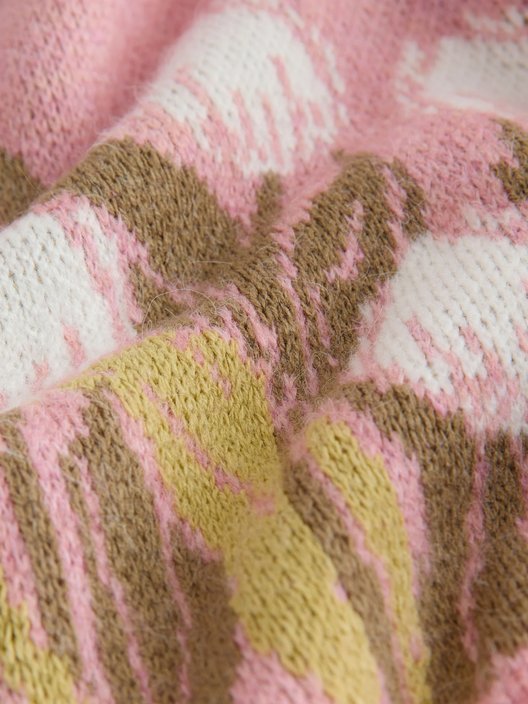 Pink Tulip Long Sleeve Collar Cardigan