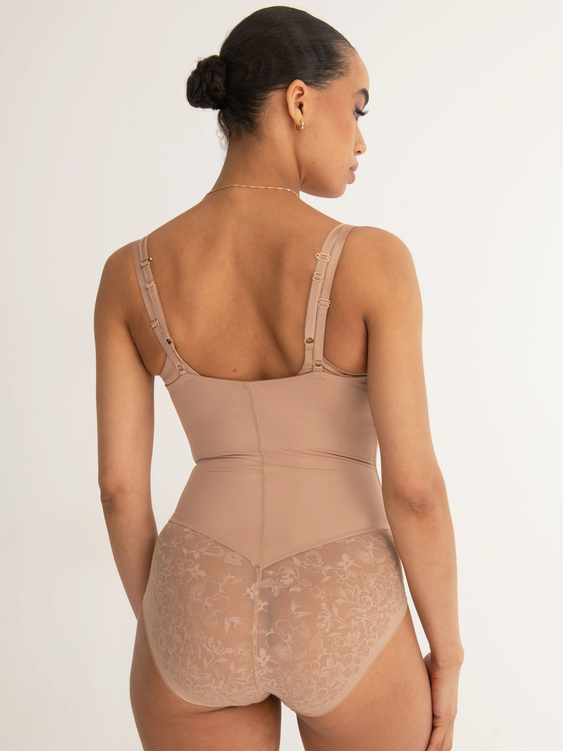 Pour Moi Nude Effortless Tummy Control Wear Your Own Bra Body Shapewear