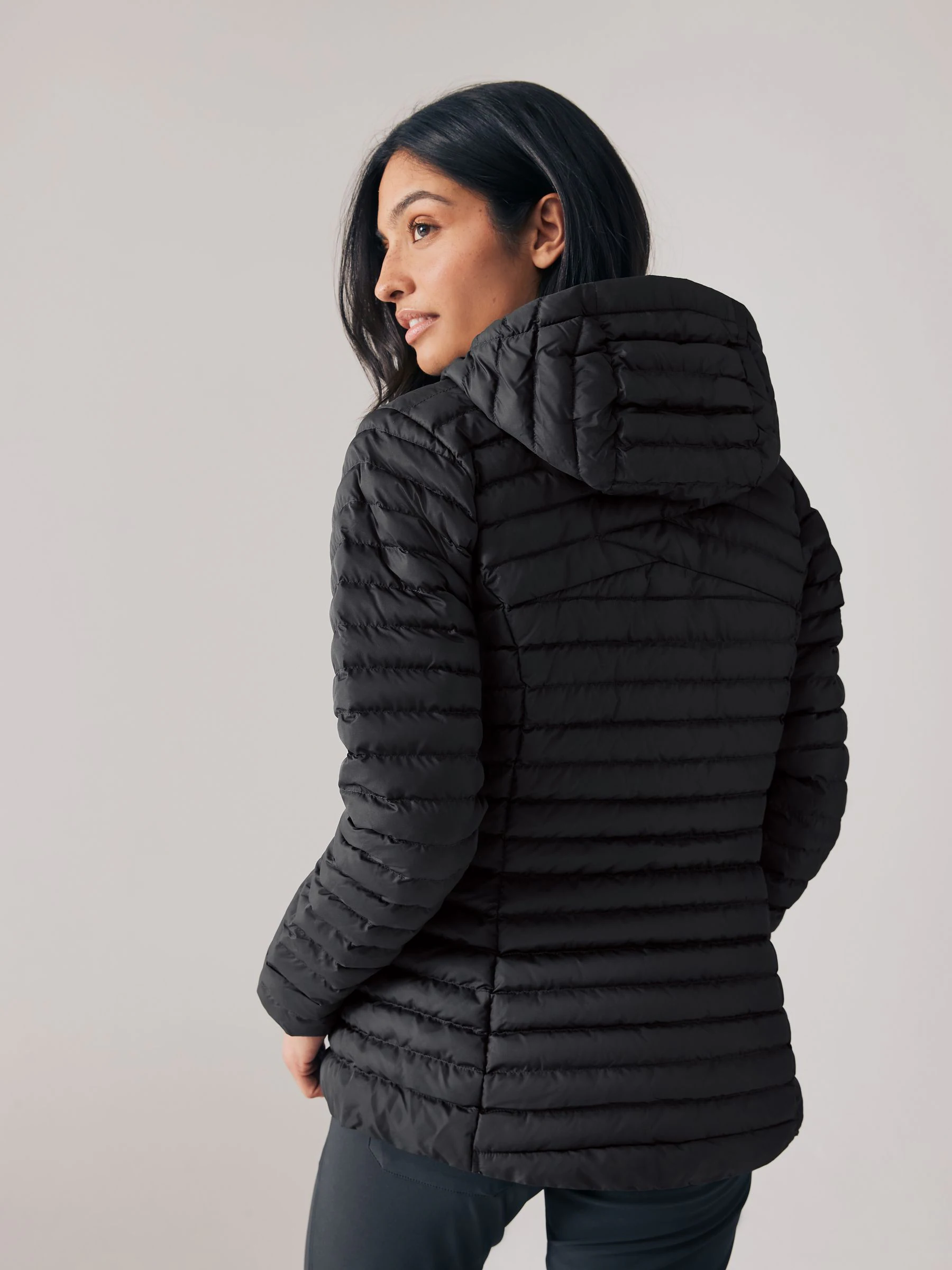 Berghaus Black Nula Micro Padded Water Resistant Coat