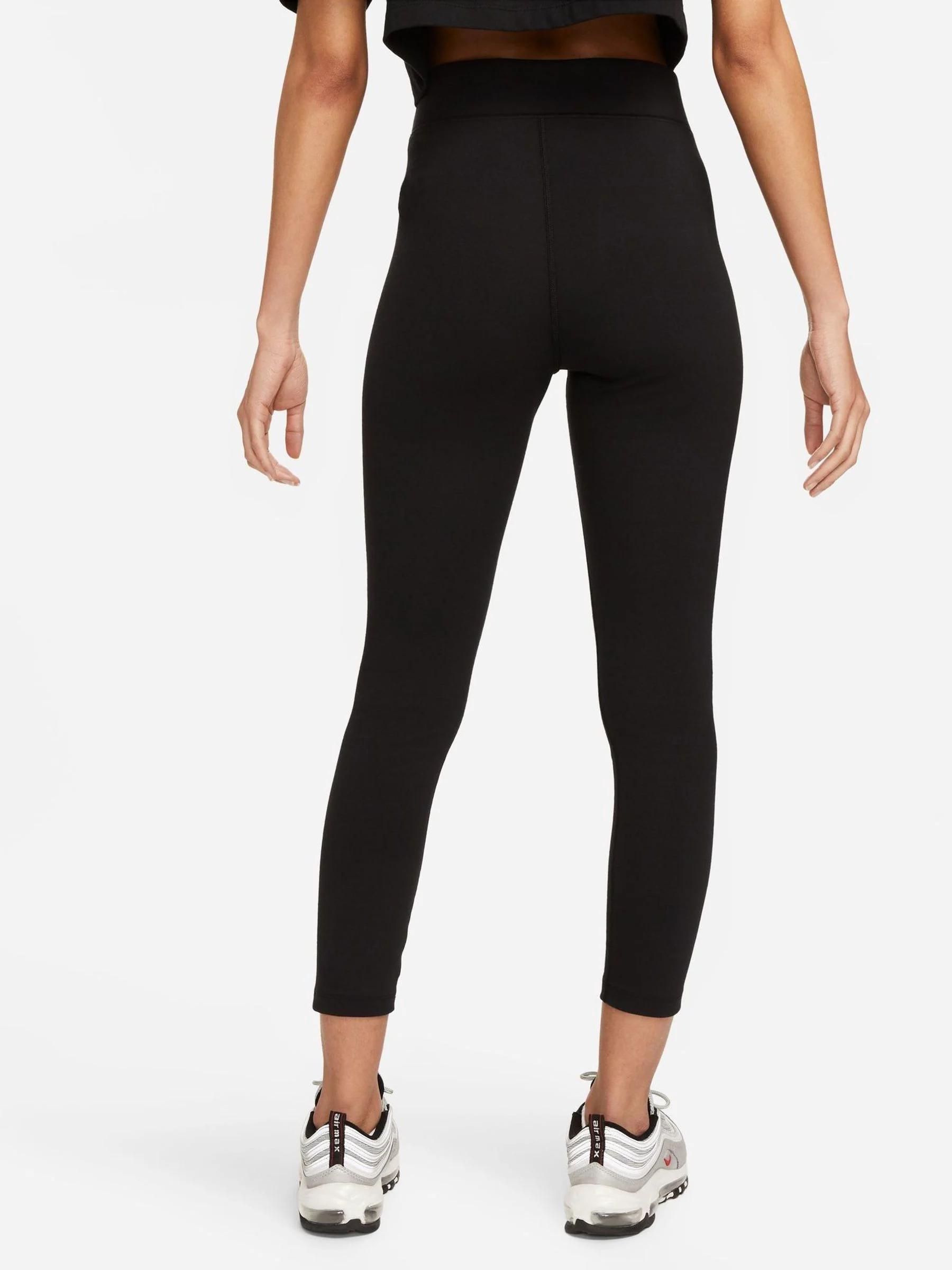 Nike Black Sportswear Classic High Waisted 7/8 Leggings