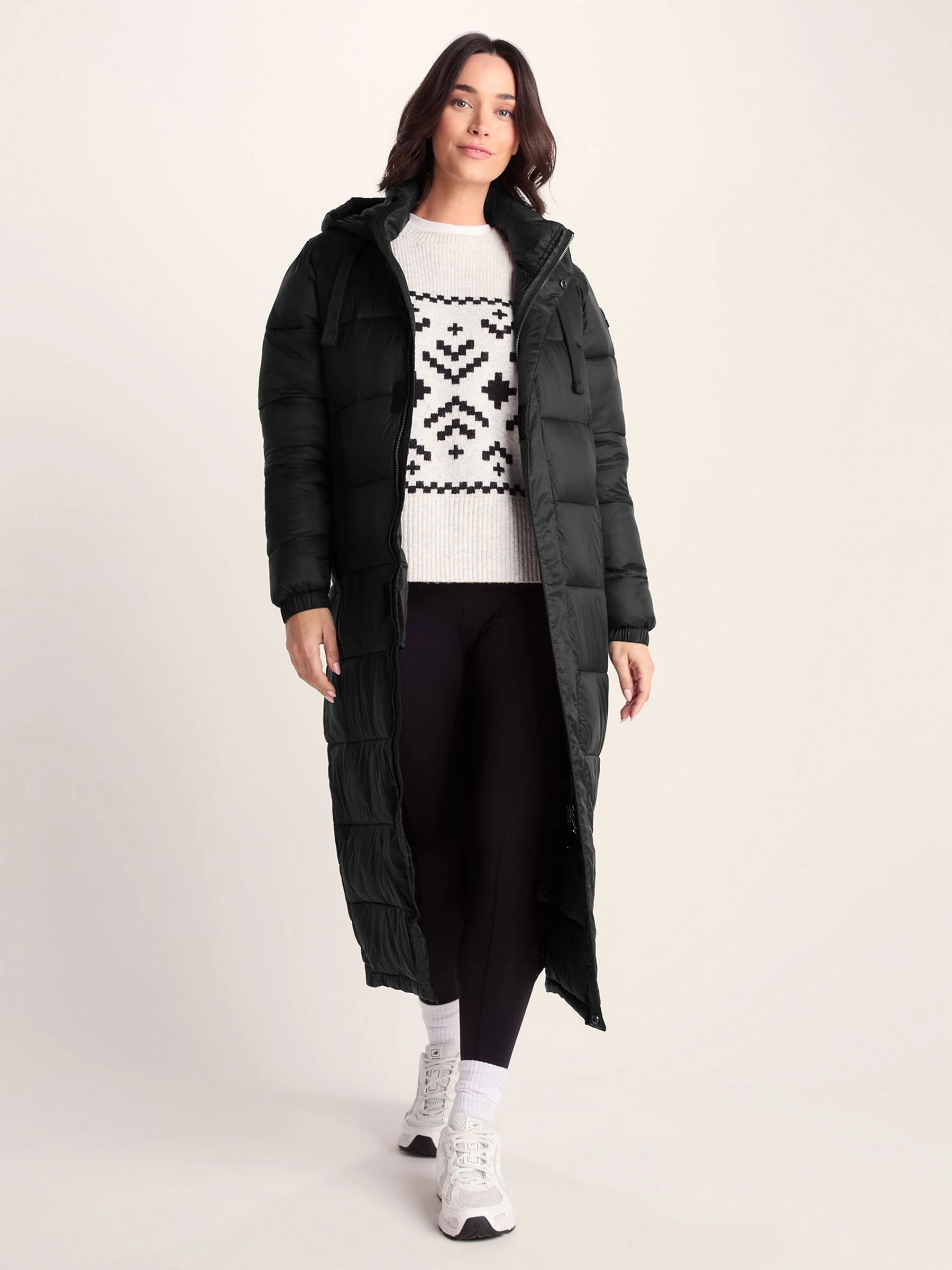 Tog 24 Black Cautley Long Padded Jacket