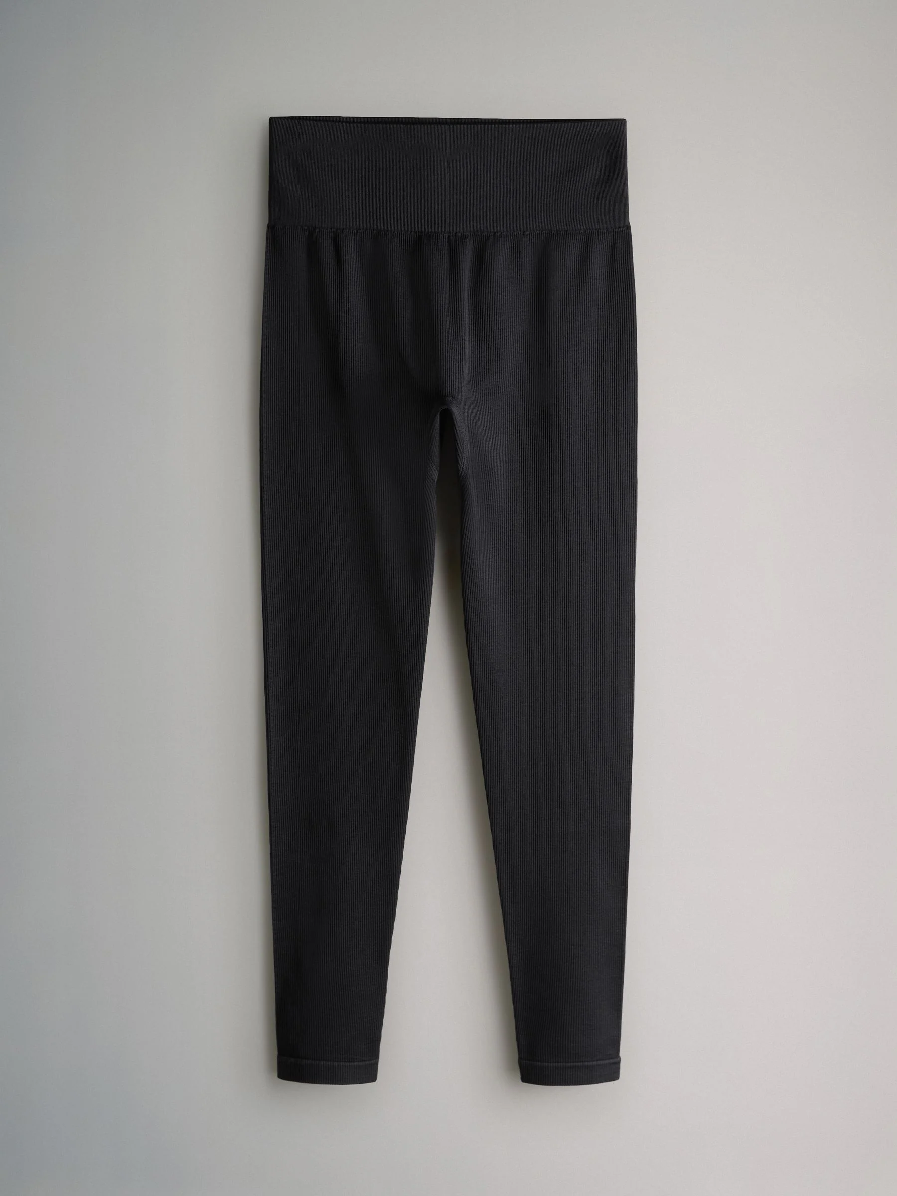 The Set 3 Pack Active Ribbed Legging Black