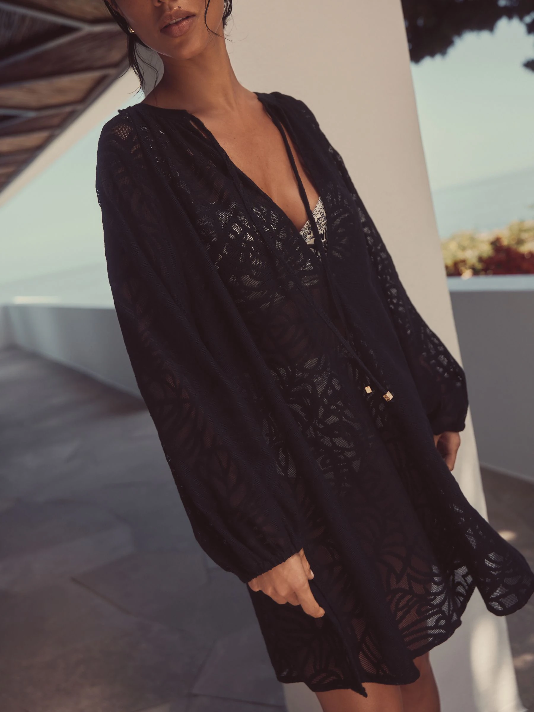 Black Beach Kaftan