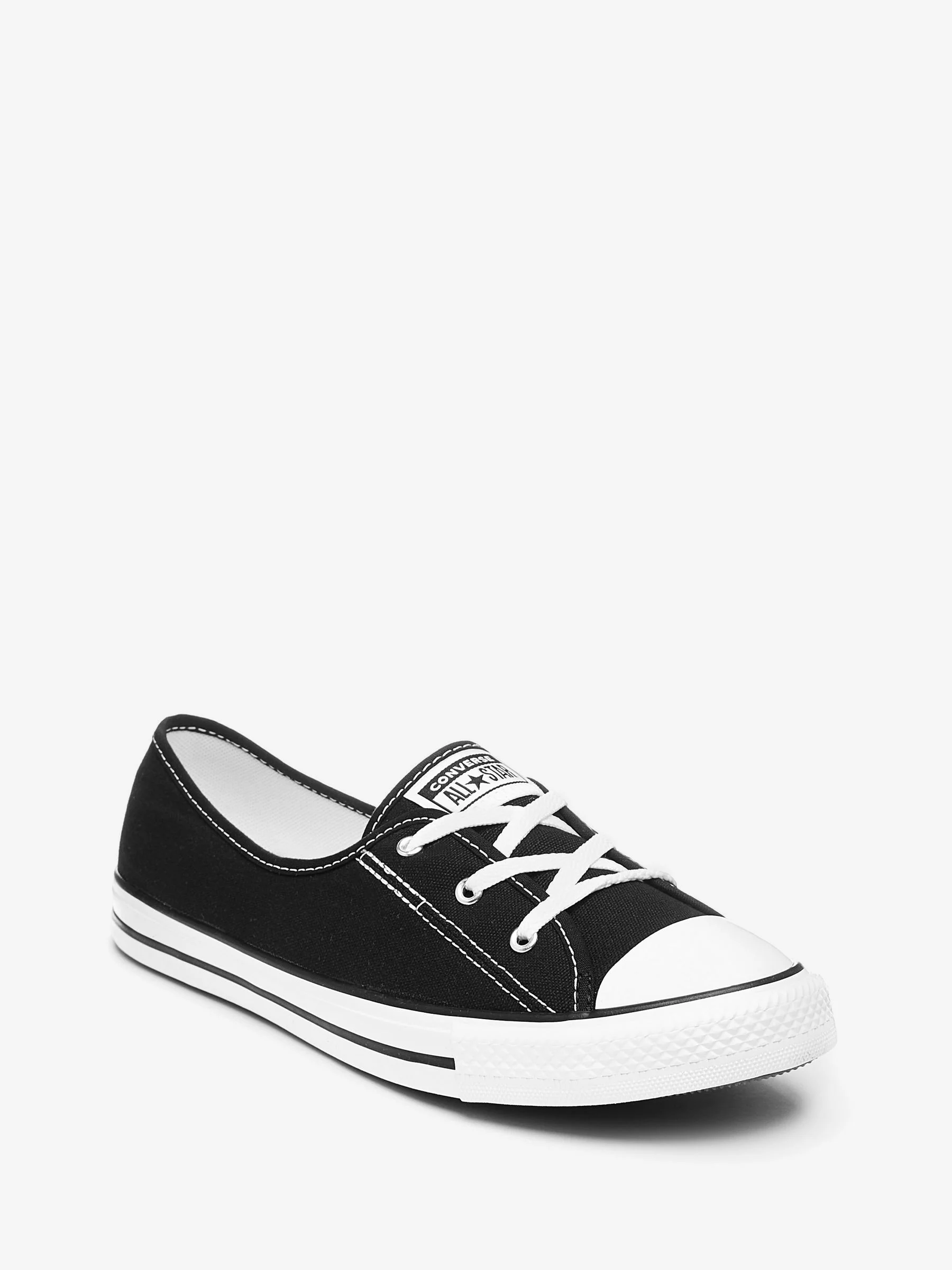 Converse Black Ballet Lace Trainers