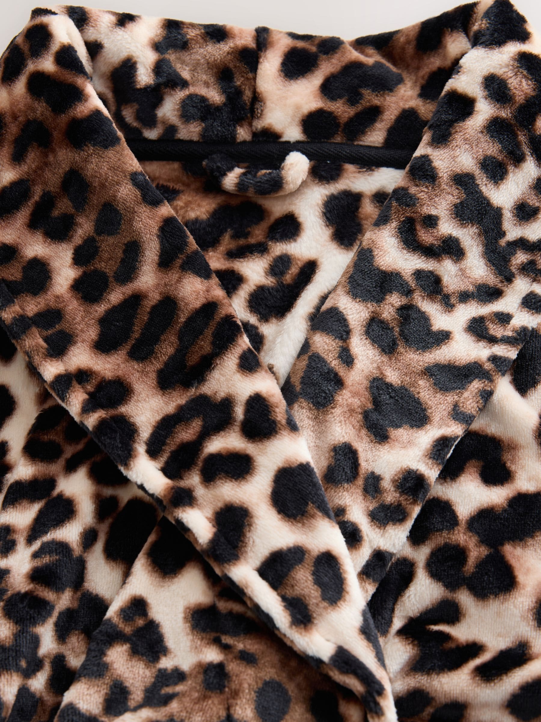 Animal Print Supersoft Dressing Gown