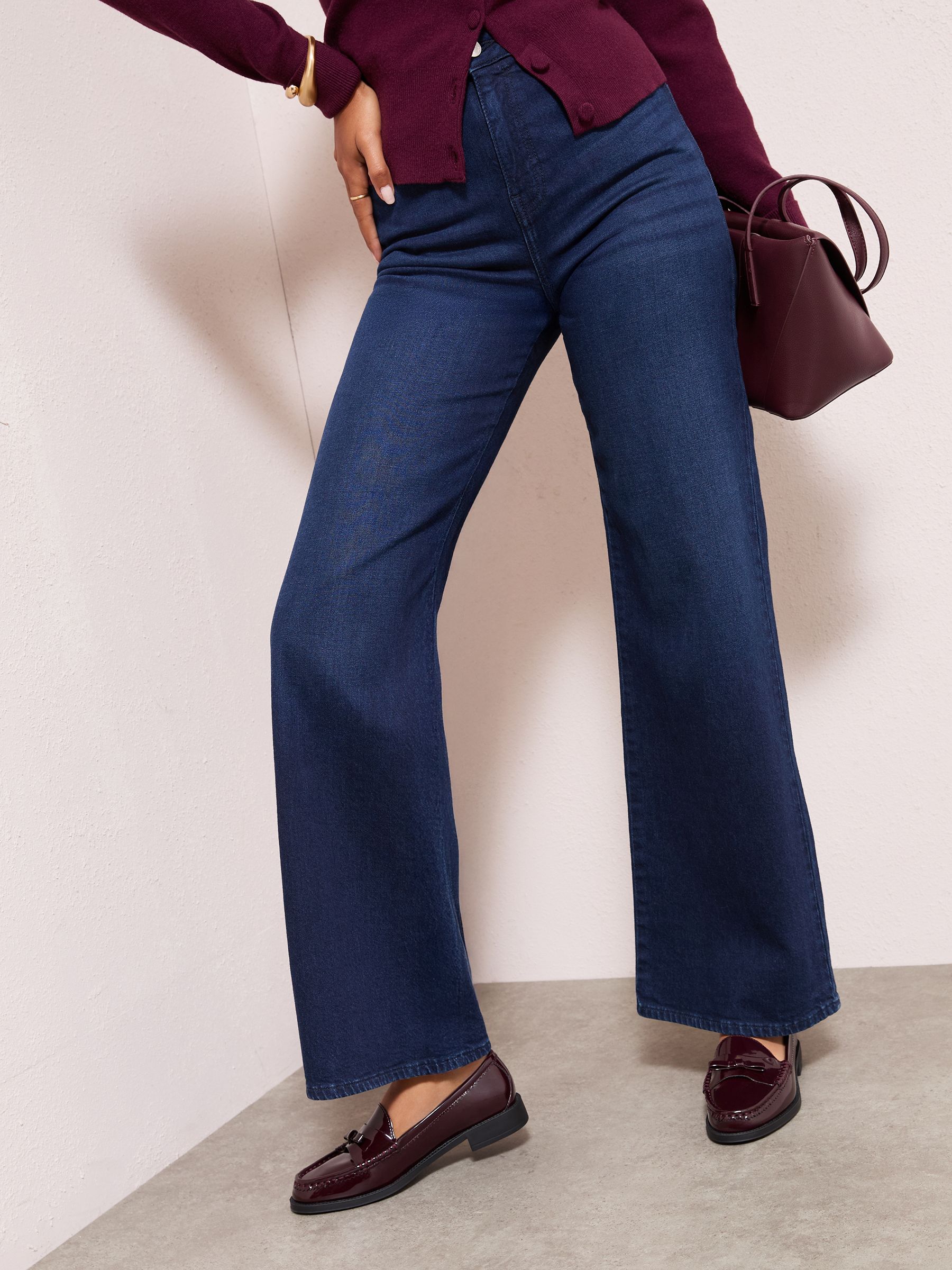 Friends Like These Burgundy Red Patent Faux Leather Comfort Bow Smart Loafers