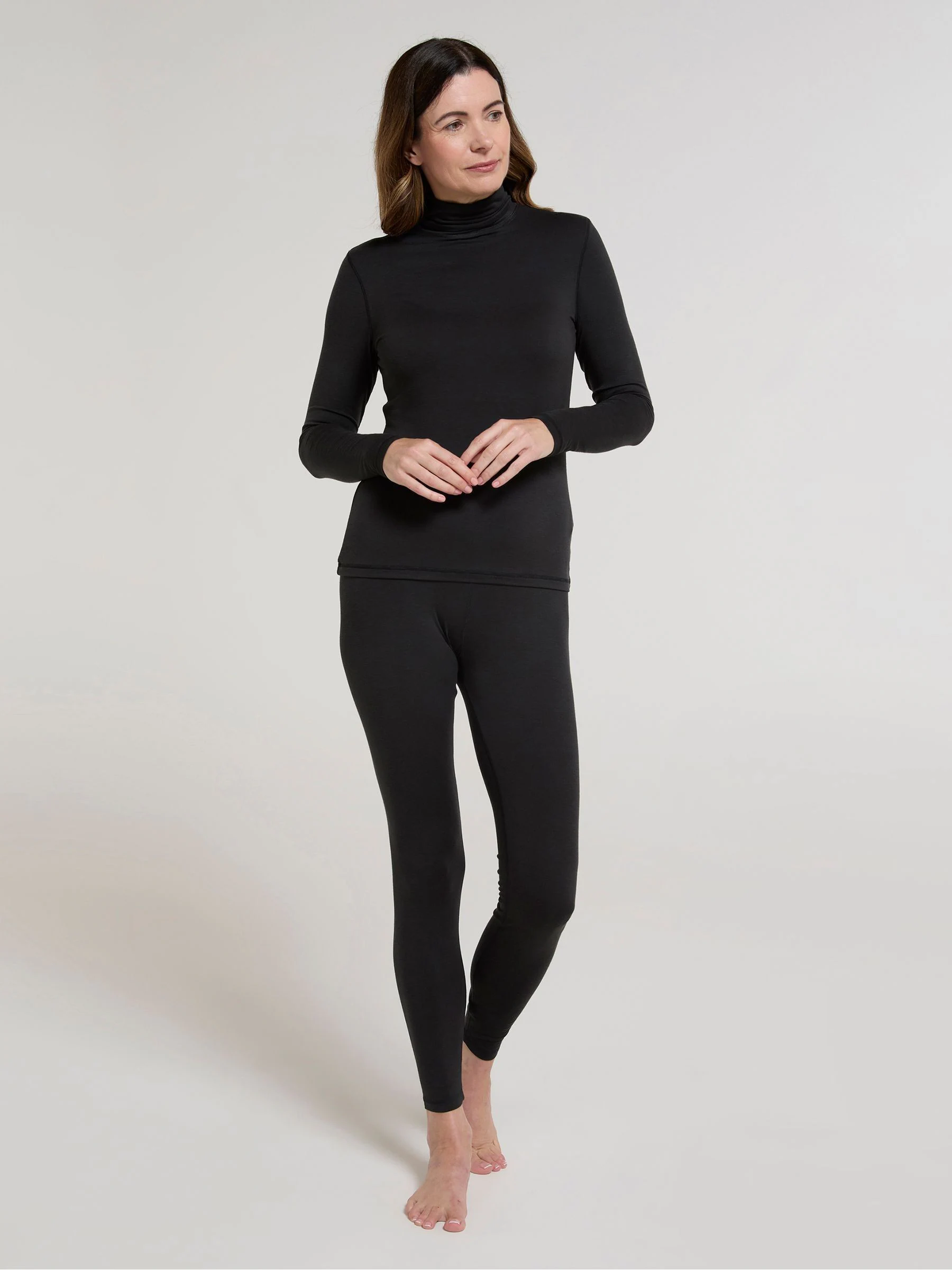 Mountain Warehouse Black Womens Keep The Heat Isotherm Joggers