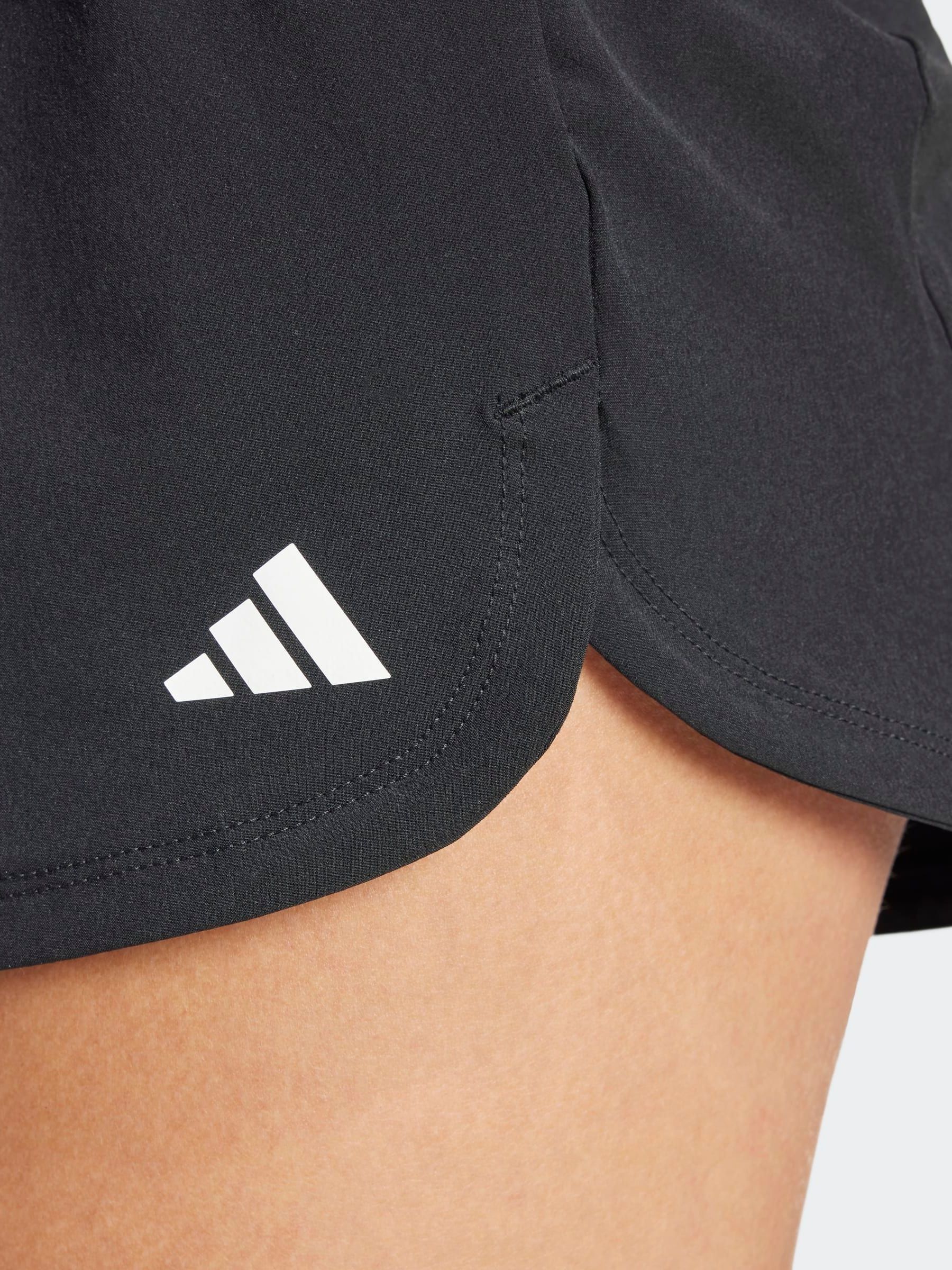 adidas Black/White adidas Pacer Woven Stretch Training Marternity