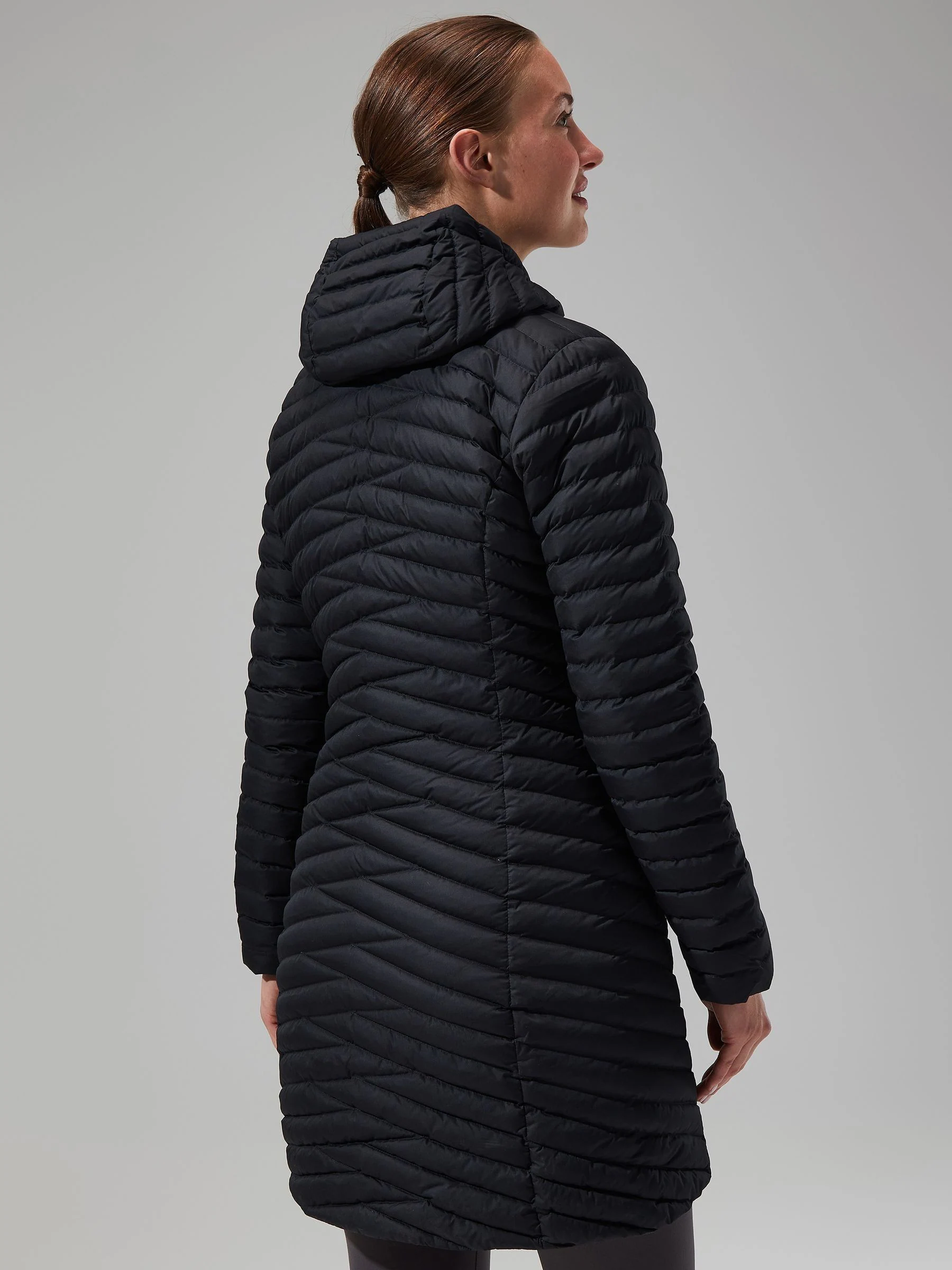Berghaus Black Nula Micro Padded Long Coat
