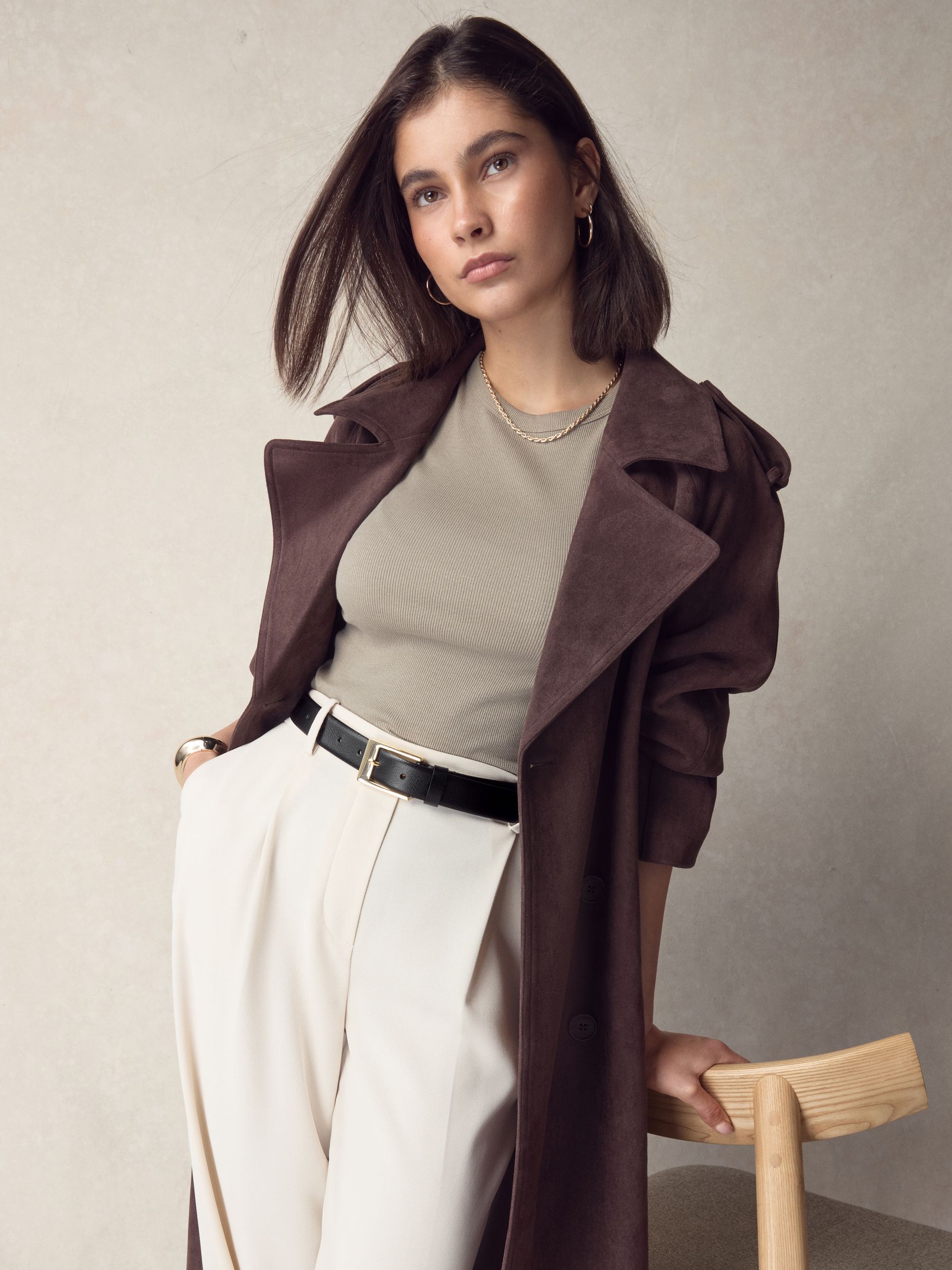 Black/Gold Tone N. Premium Made In Italy Leather Belt