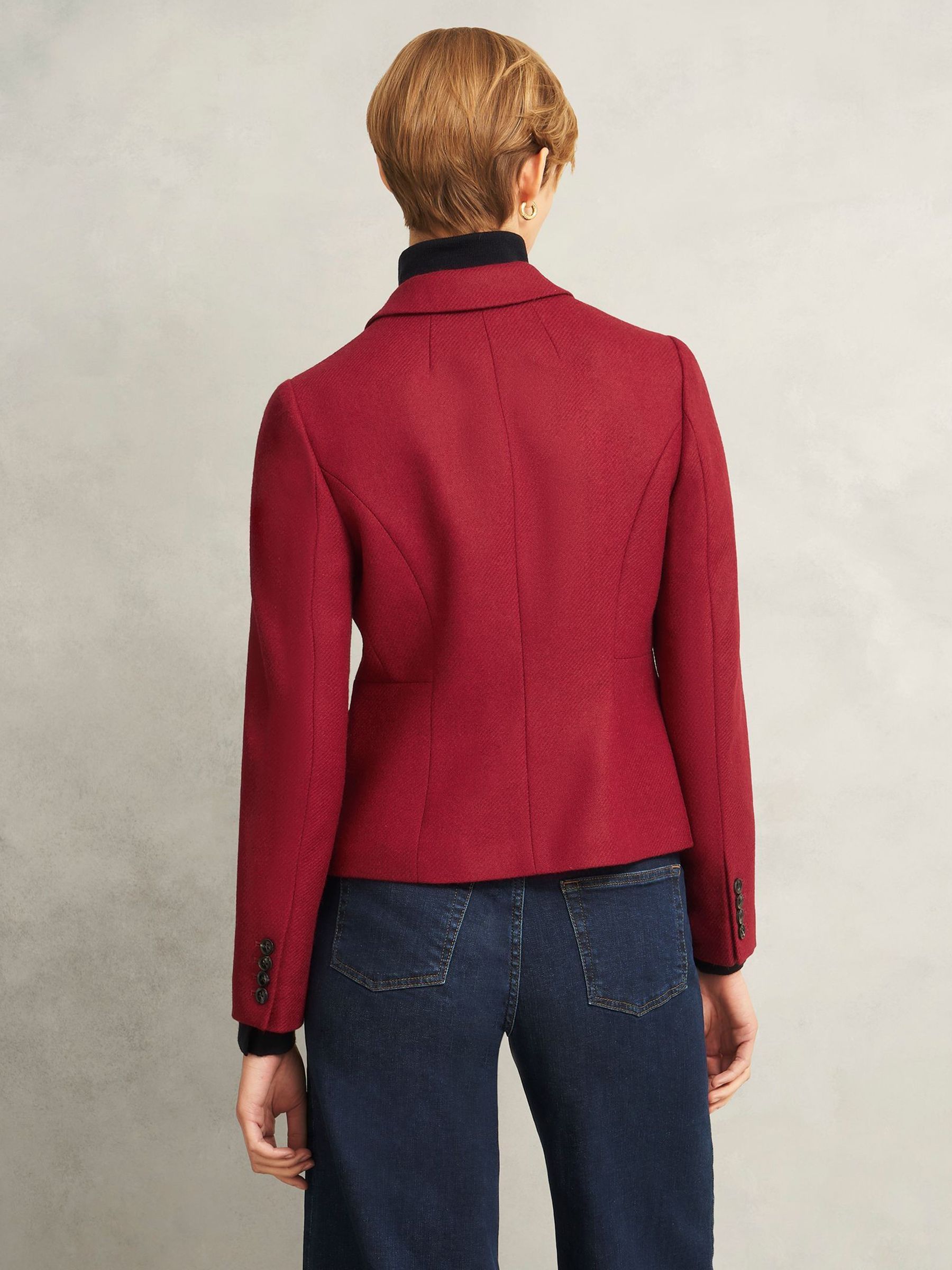 Hobbs Red Hackness Jacket