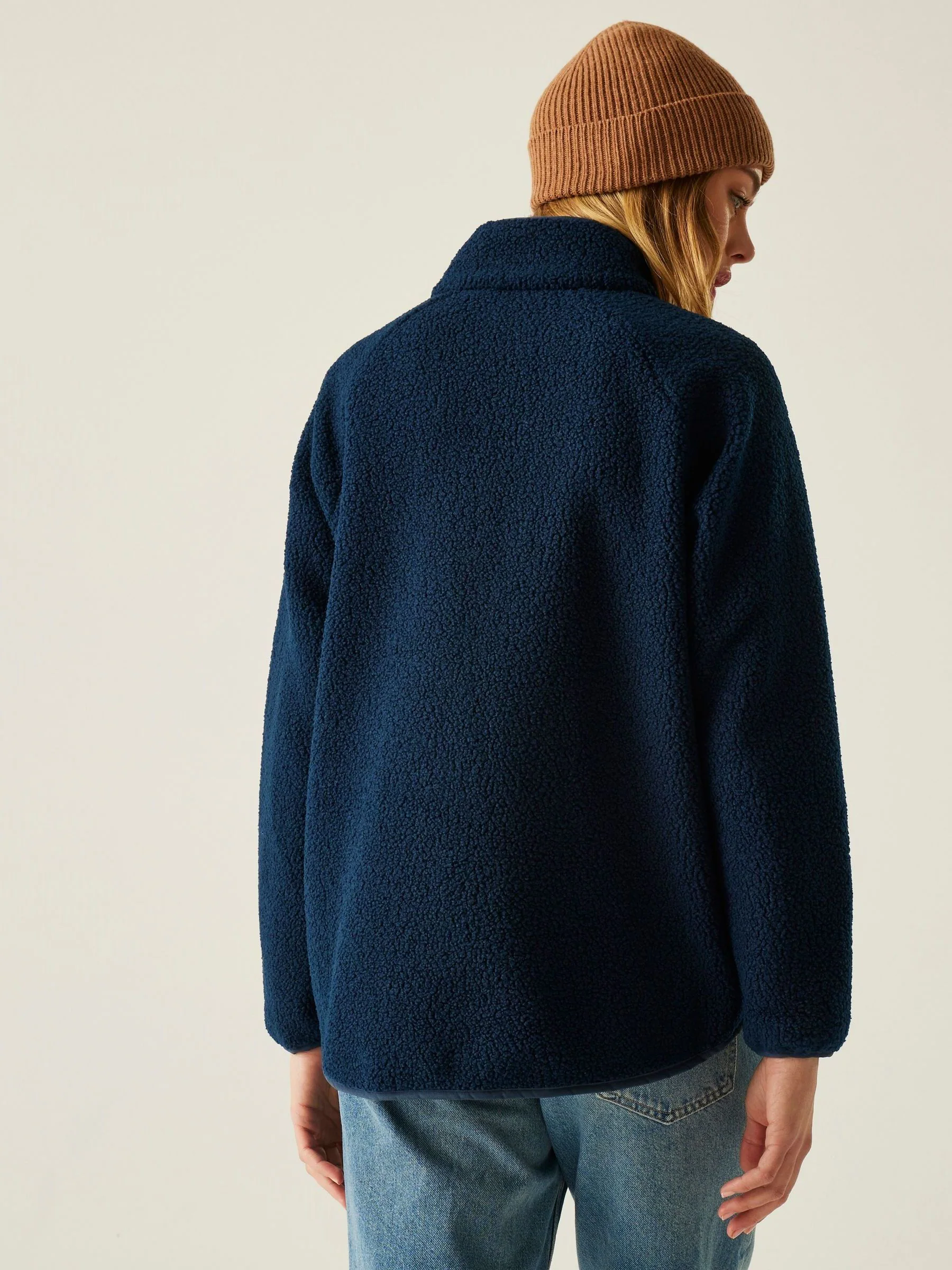 Regatta Blue Frankie Borg Full Zip Fleece