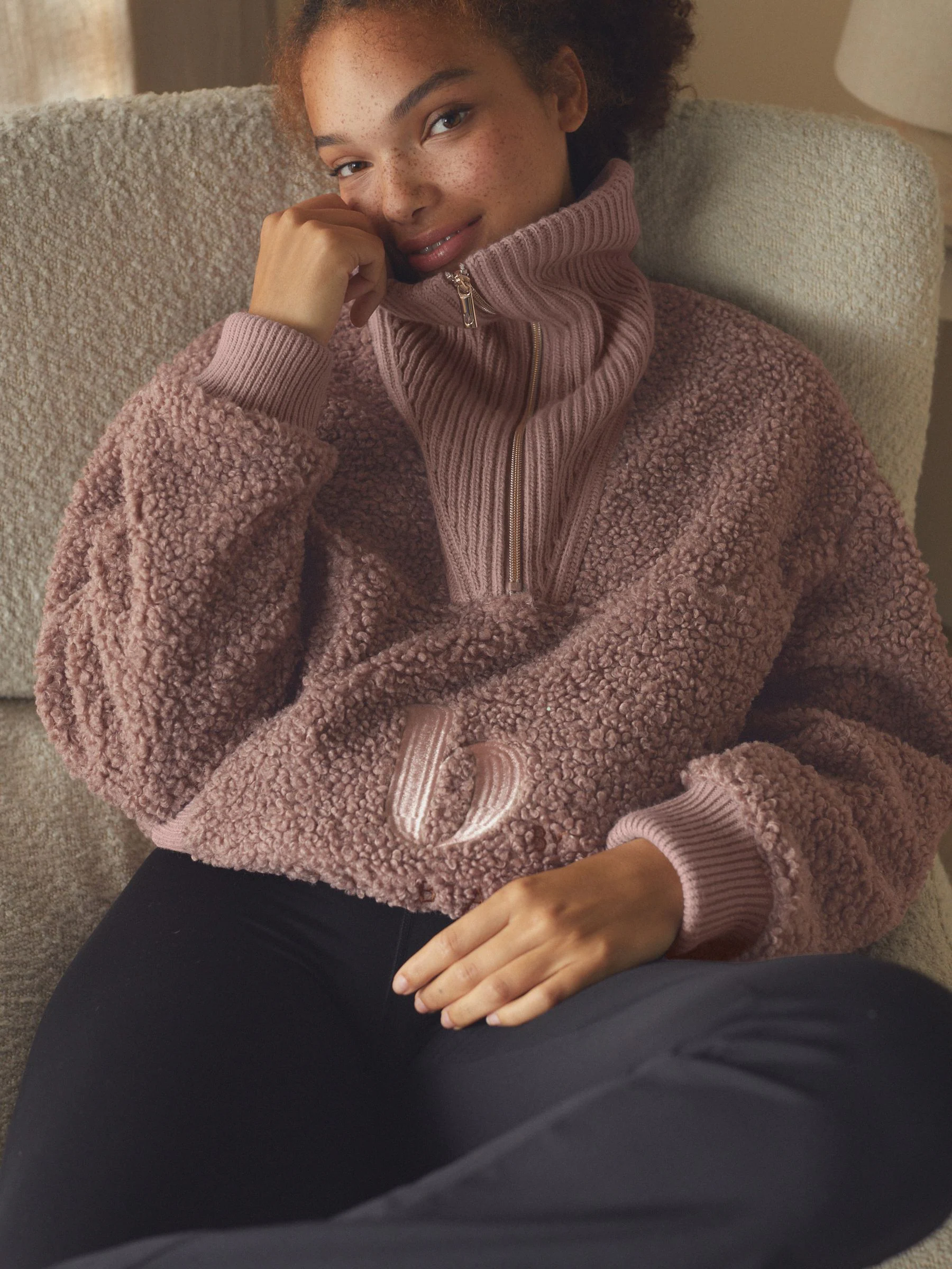 B by Ted Baker Zip Top Fleece